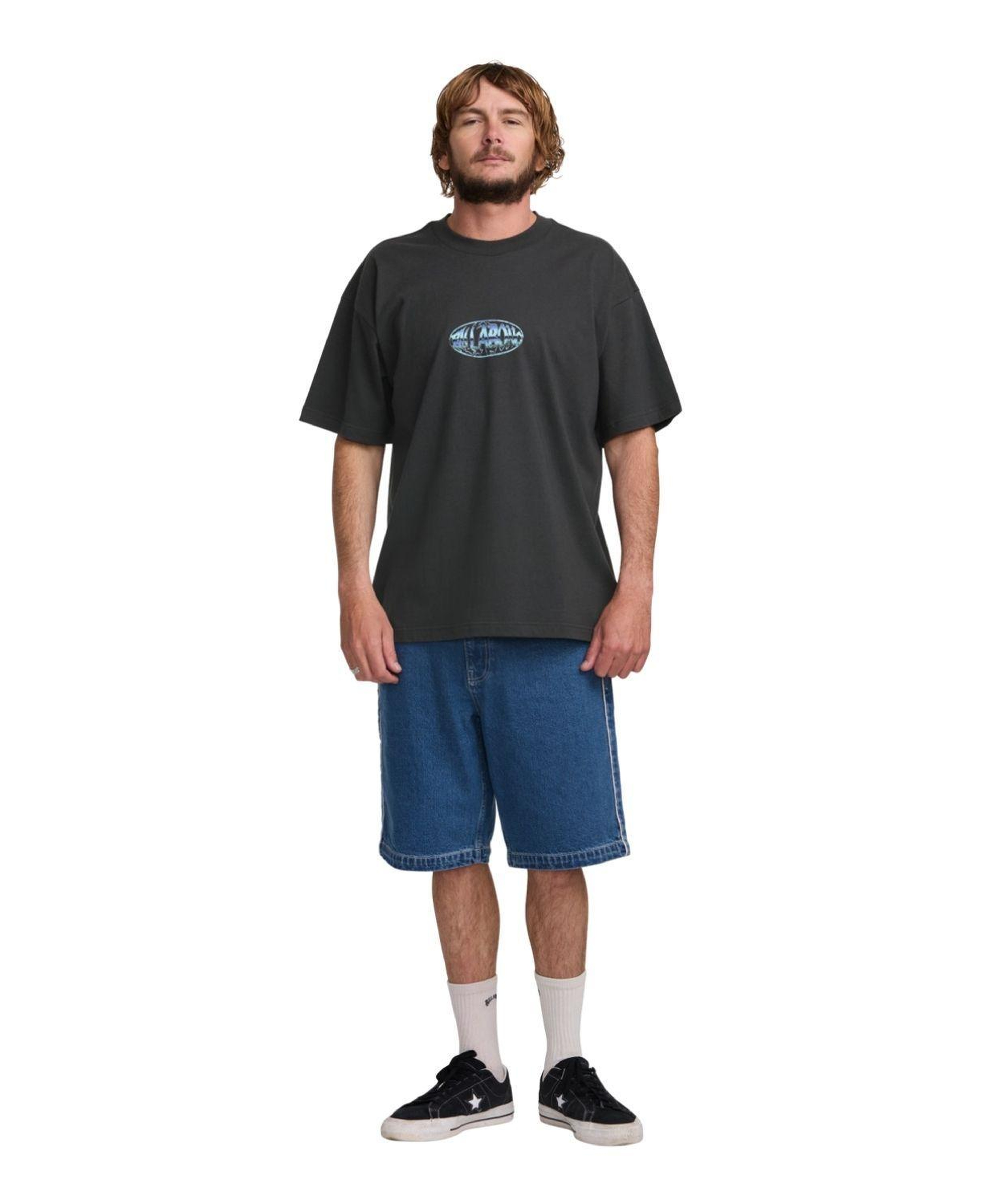 Billabong Identity Og Ss Erkek Siyah Tişört