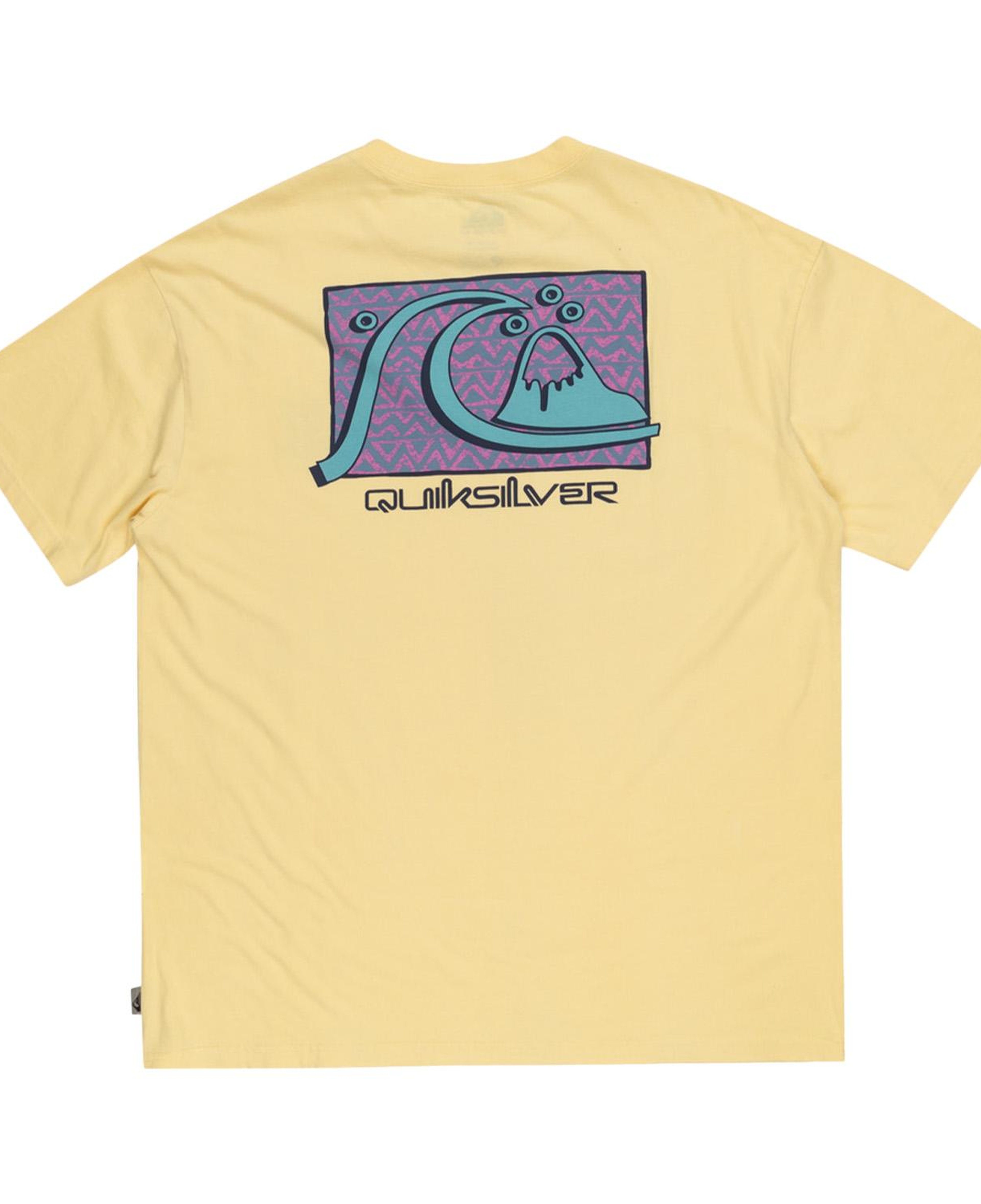 Quiksilver Take Us Back Bubble Erkek Sarı Tişört