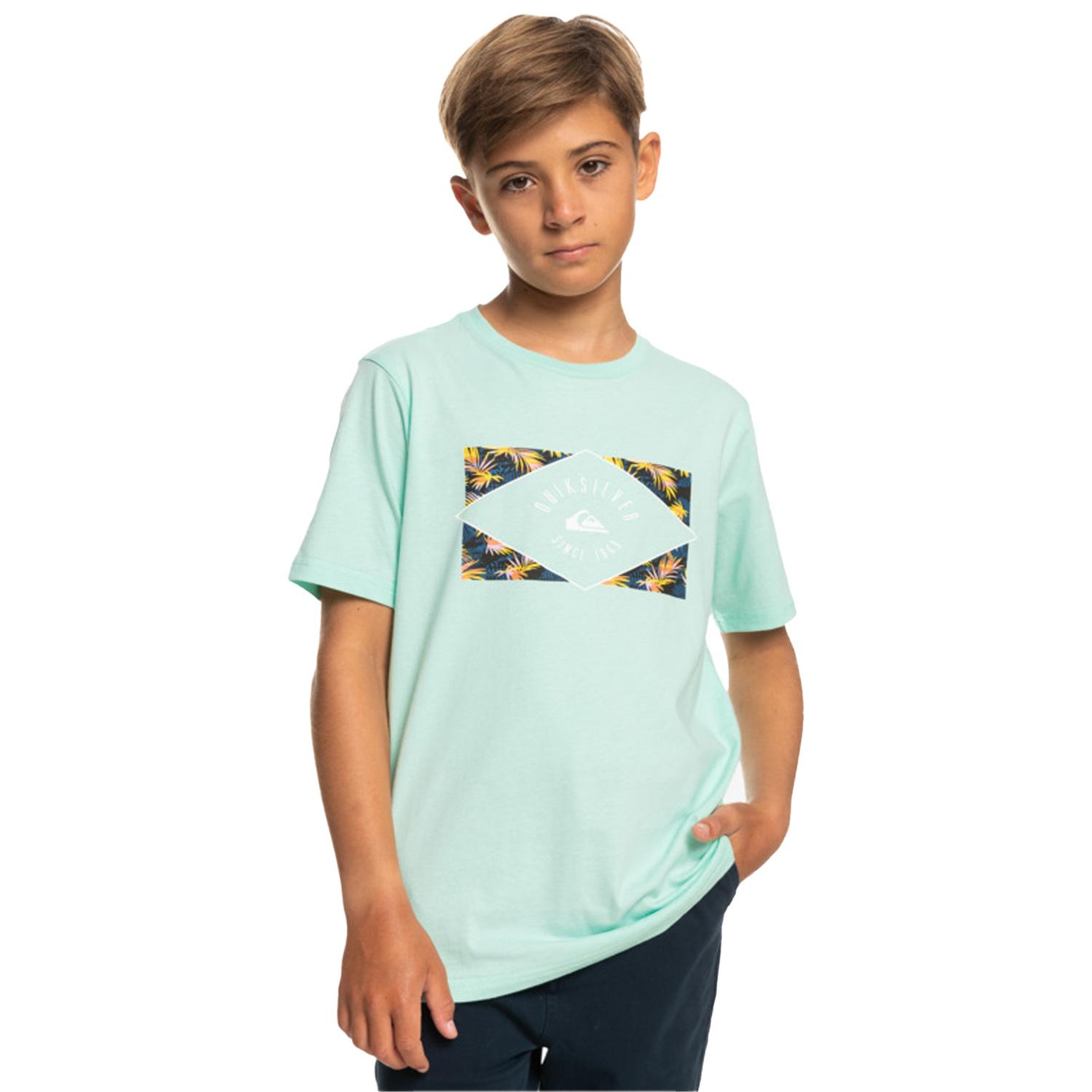 Quiksilver Circledline B Erkek Çocuk Renkli Tişört