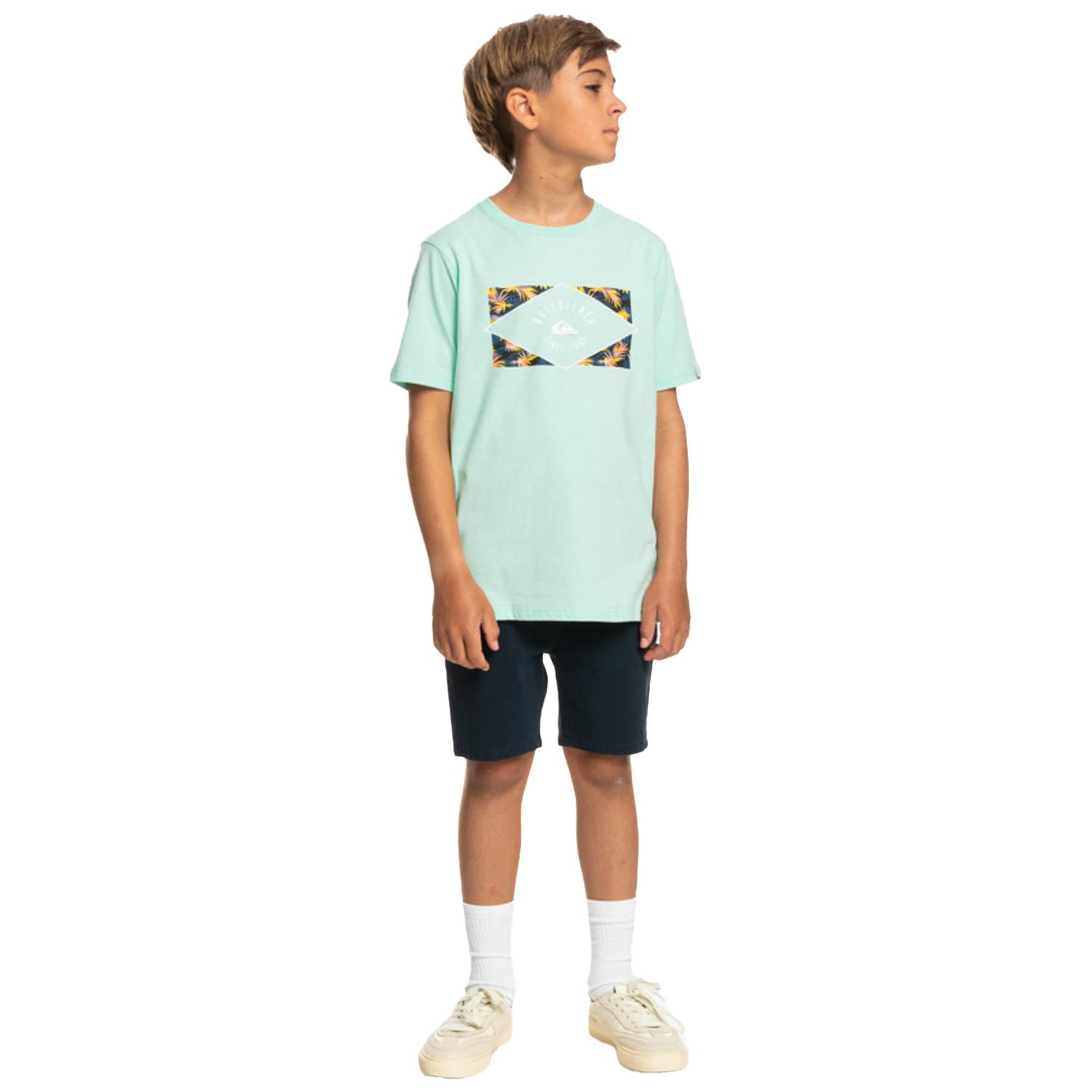 Quiksilver Circledline B Erkek Çocuk Renkli Tişört