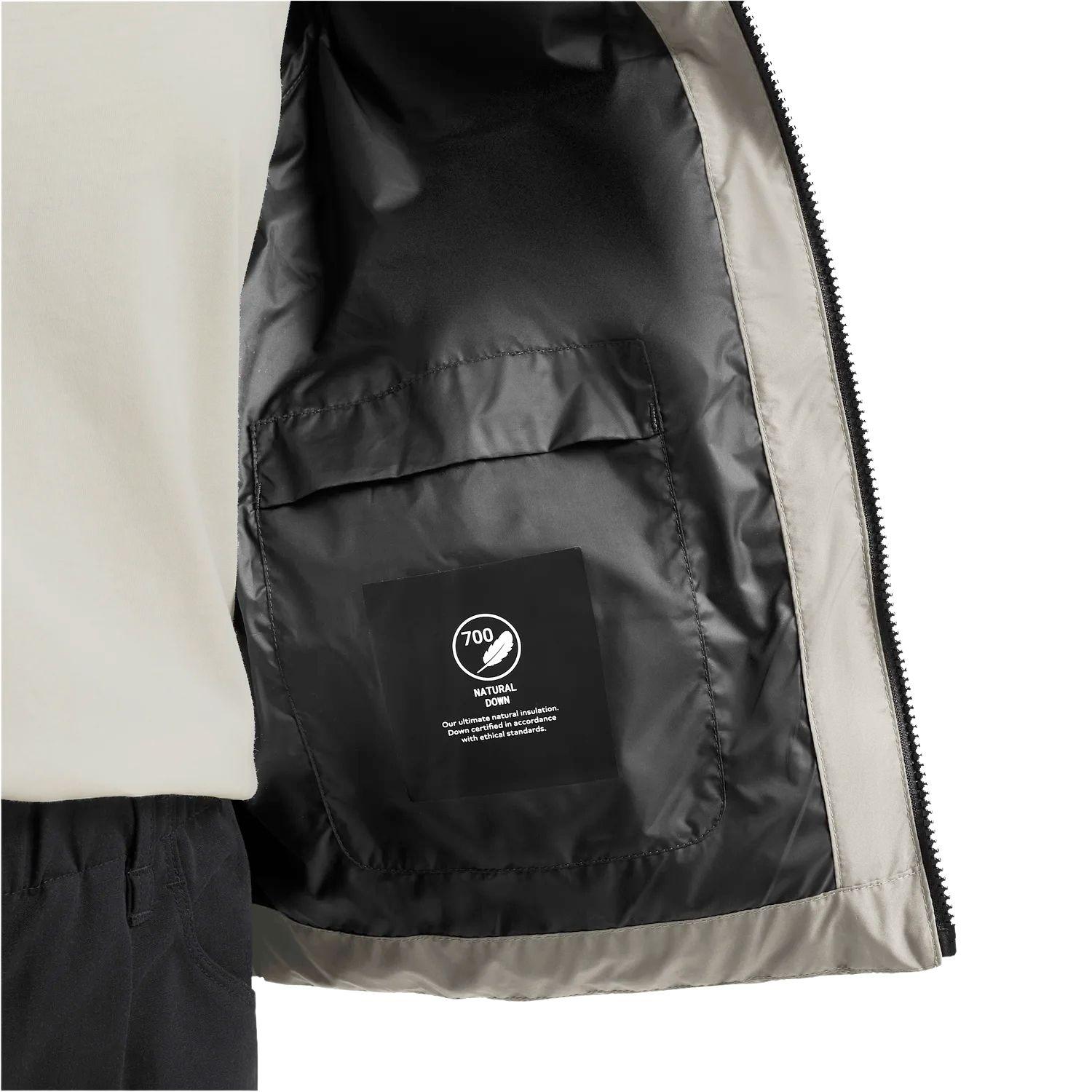 Jack Wolfskin Frozen Palace Rds Kadın Bej Outdoor Ceketi