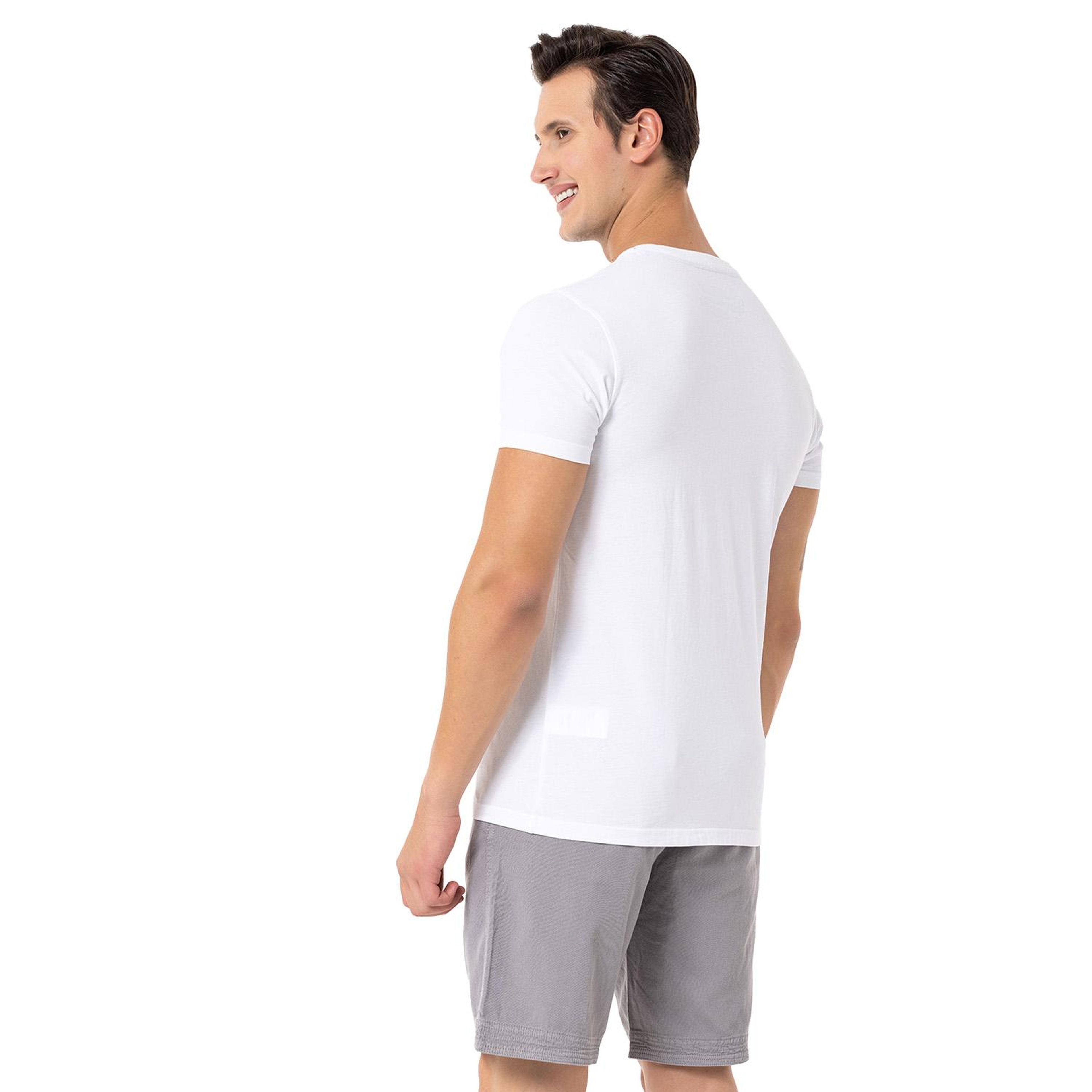 Routefield Term Erkek Beyaz Tişört