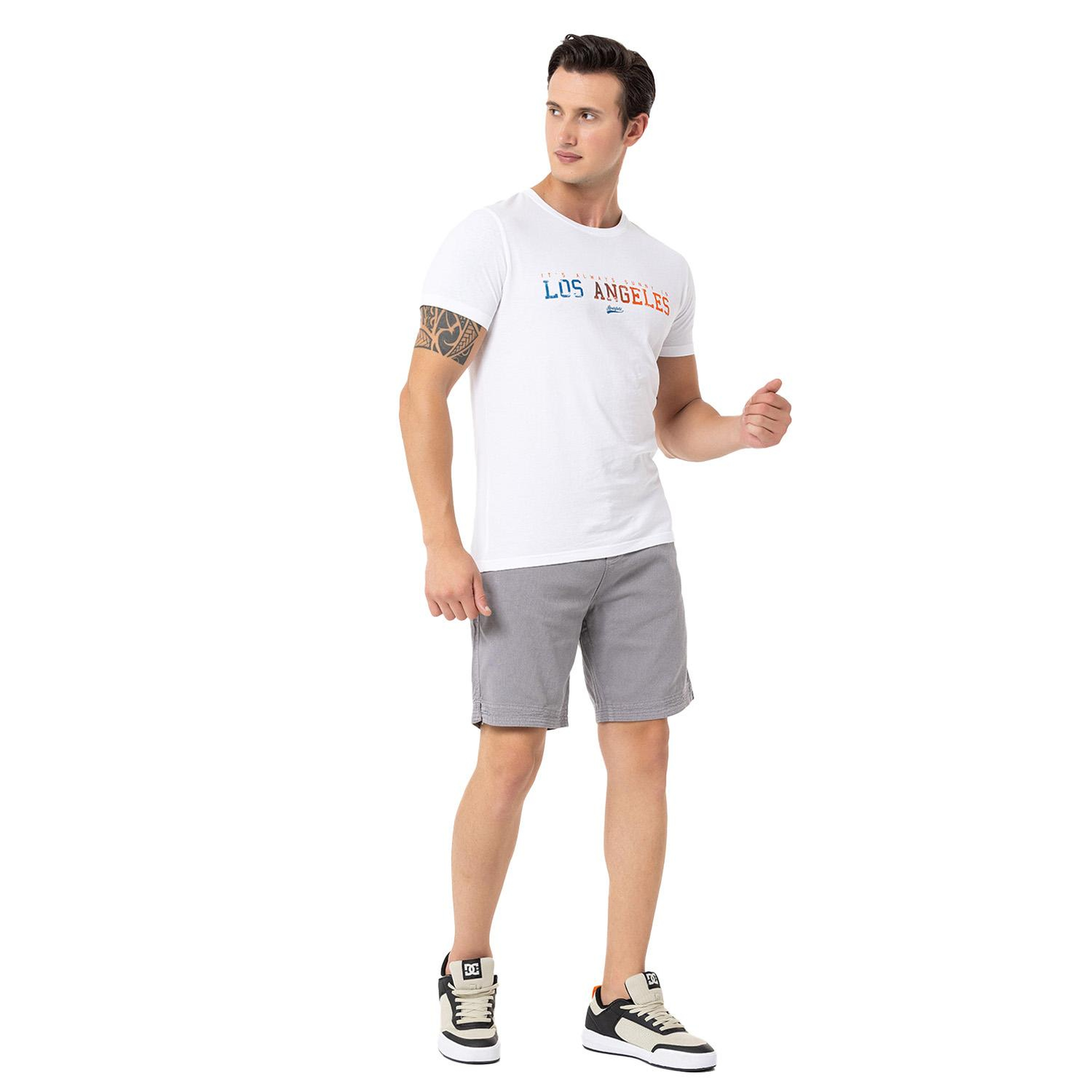 Routefield Term Erkek Beyaz Tişört