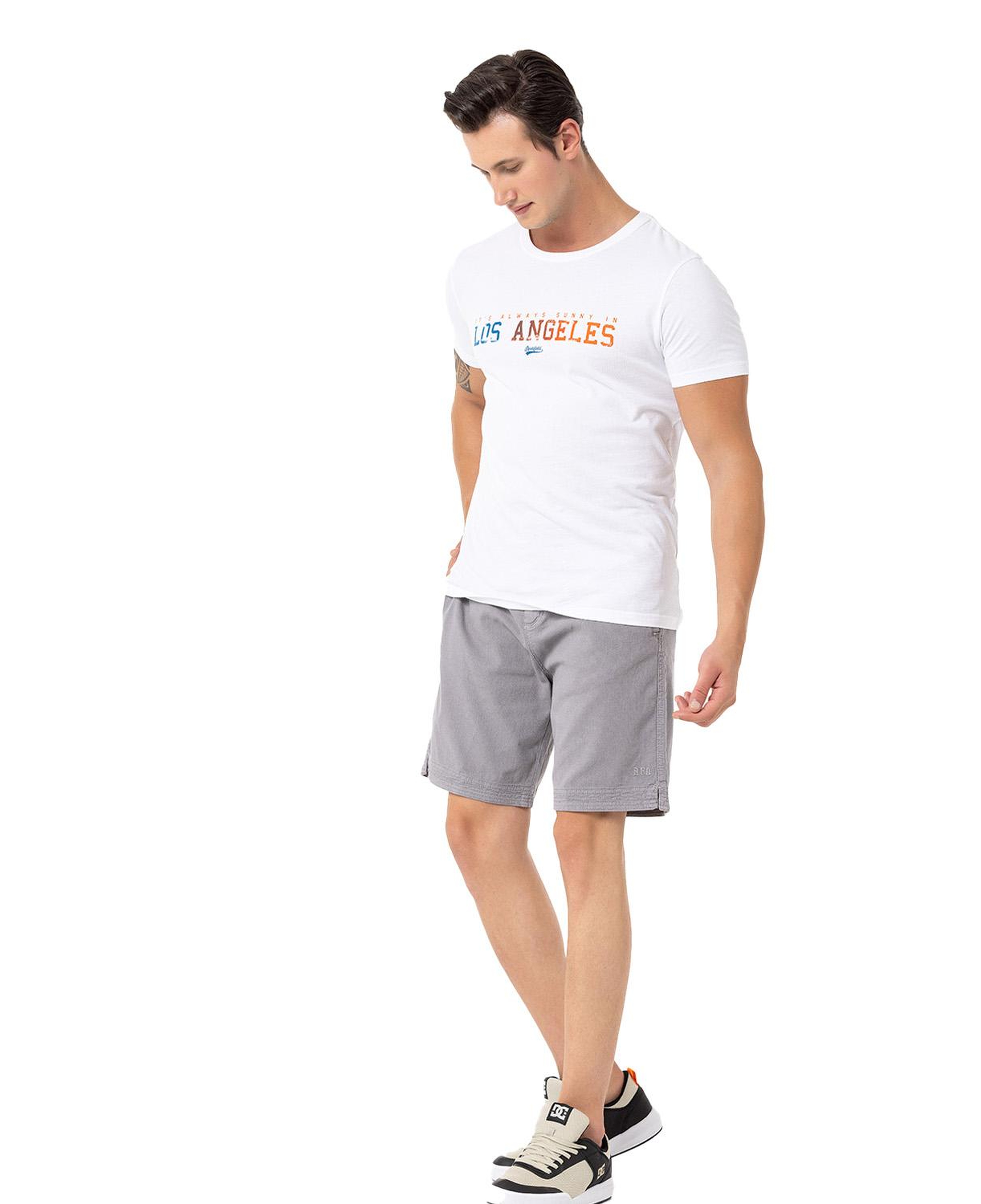 Routefield Term Erkek Beyaz Tişört