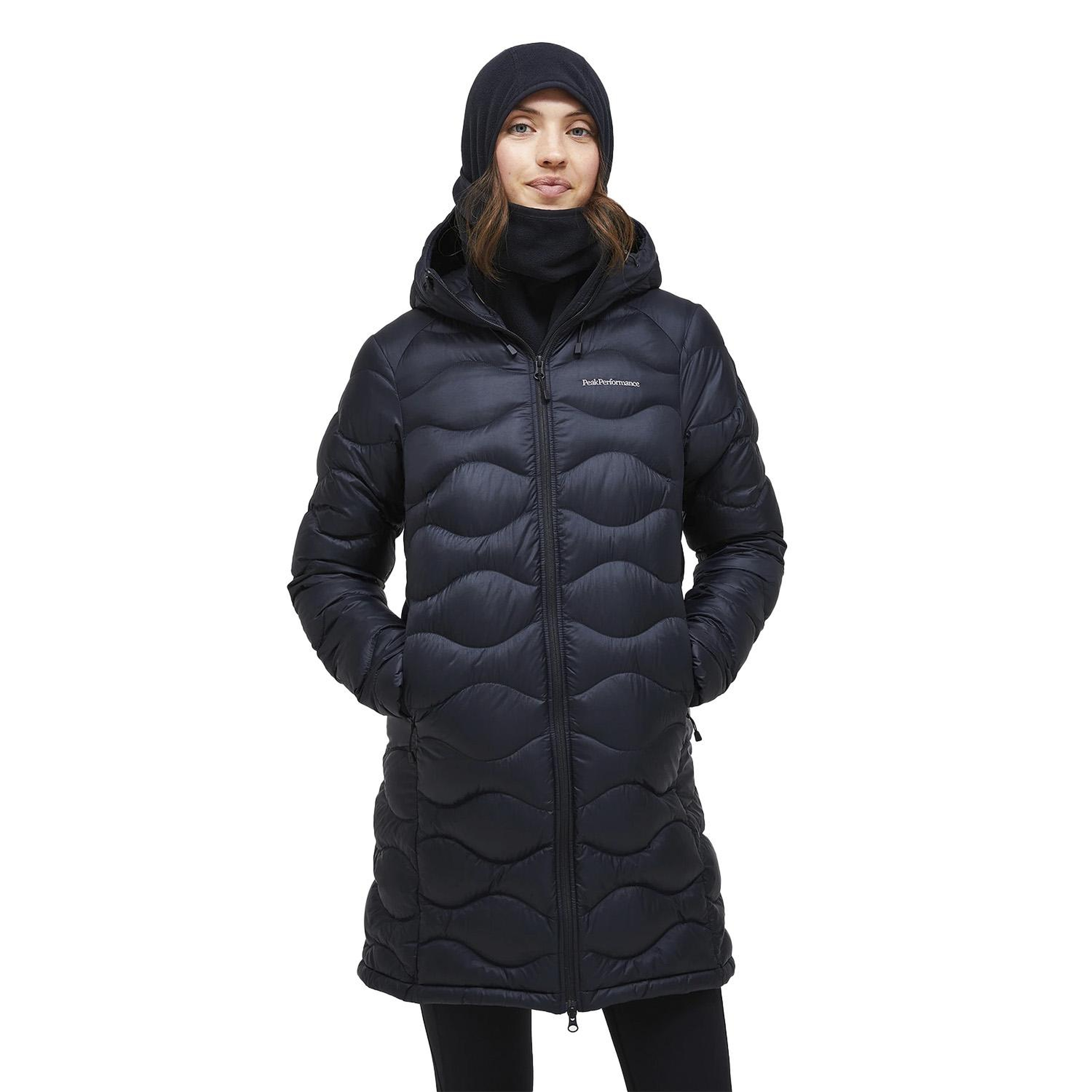 Peak Performance Helium Down Parka Kadın Siyah Outdoor Ceketi