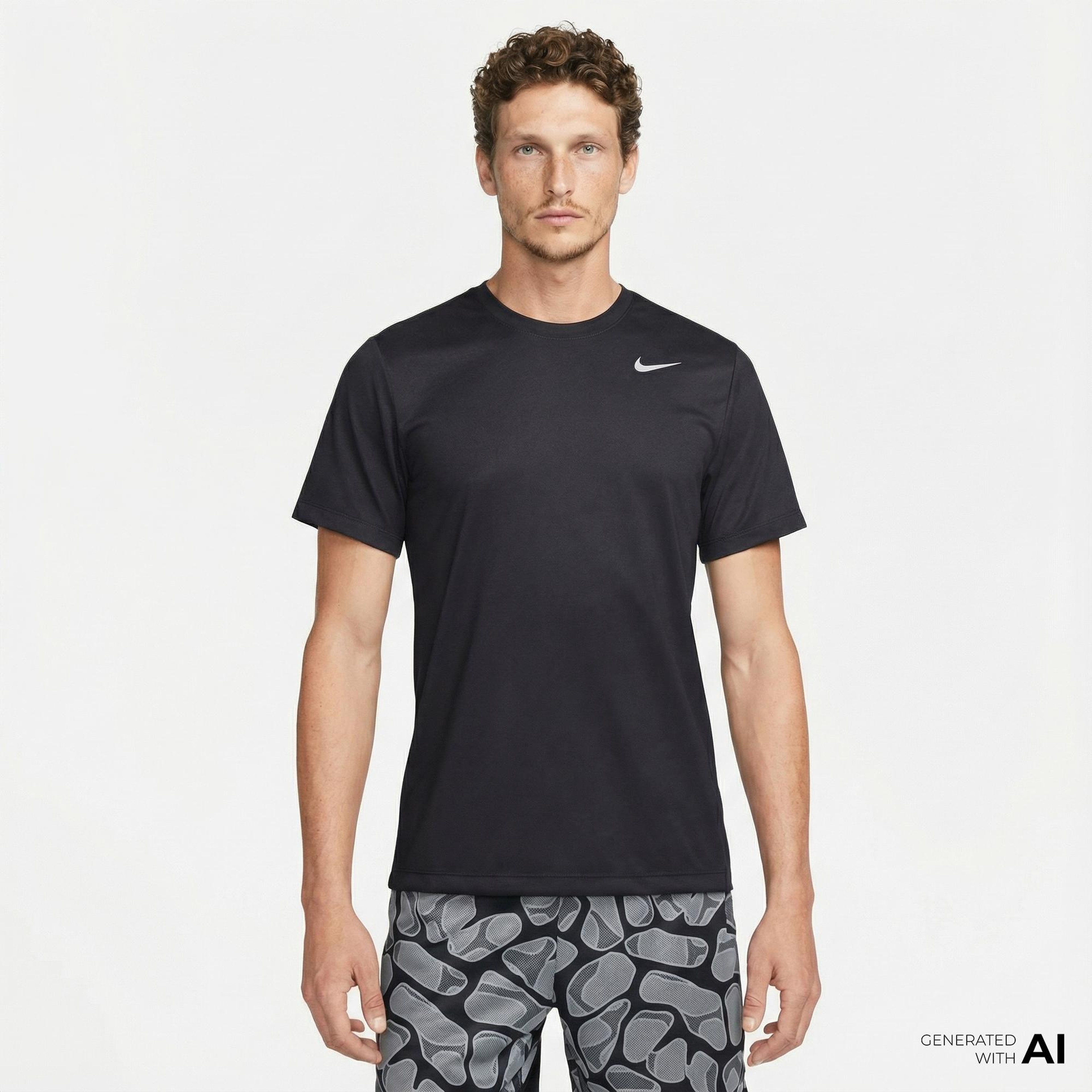 Nike Dri-Fit Reset Erkek Siyah T-Shirt