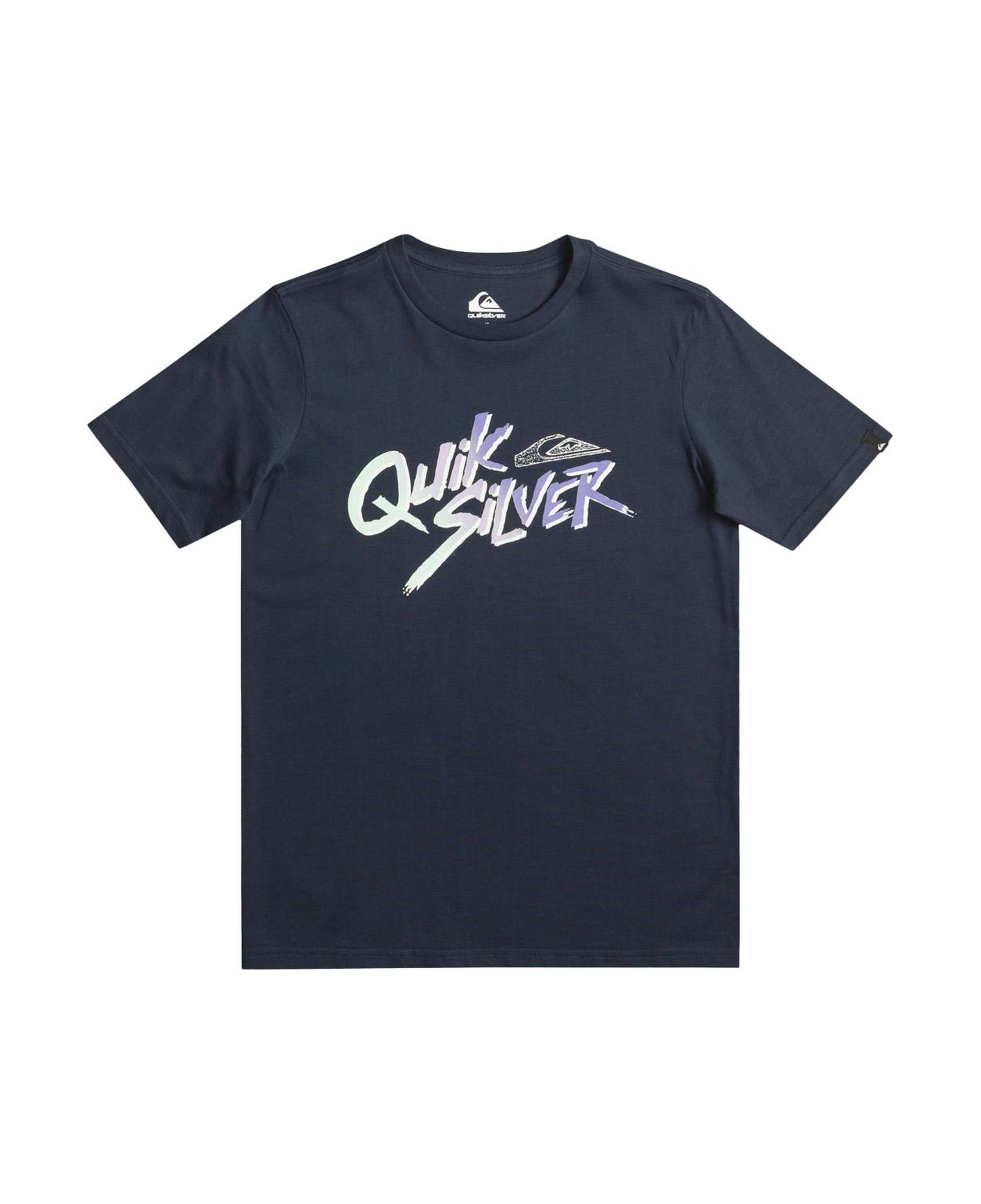 Quiksilver Signaturemove B Erkek Çocuk Mavi Tişört