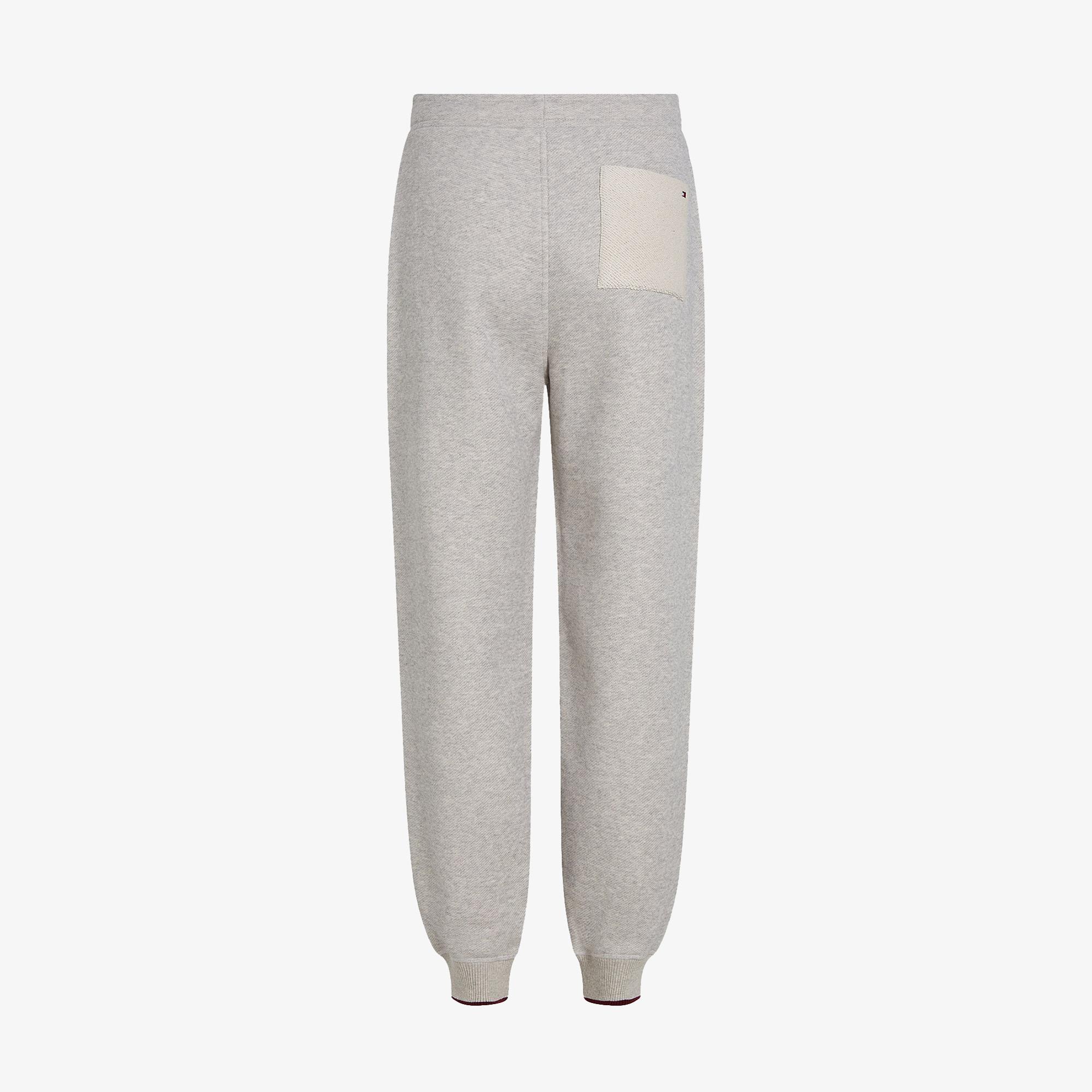 Tommy Hilfiger Texture Monotype Kadın Gri Eşofman Altı