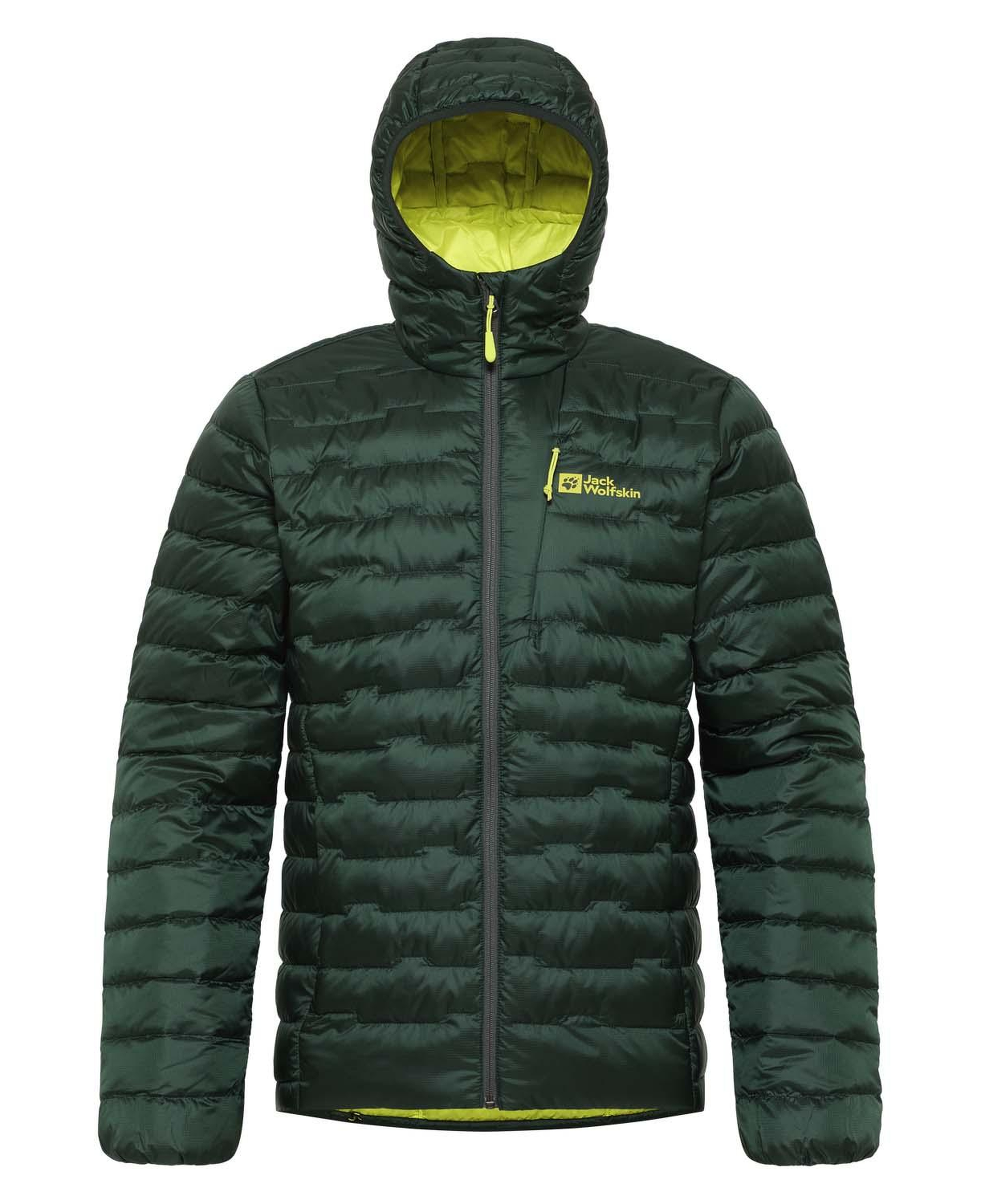 Jack Wolfskin Passamani Down Hoody Erkek Yeşil Outdoor Ceketi