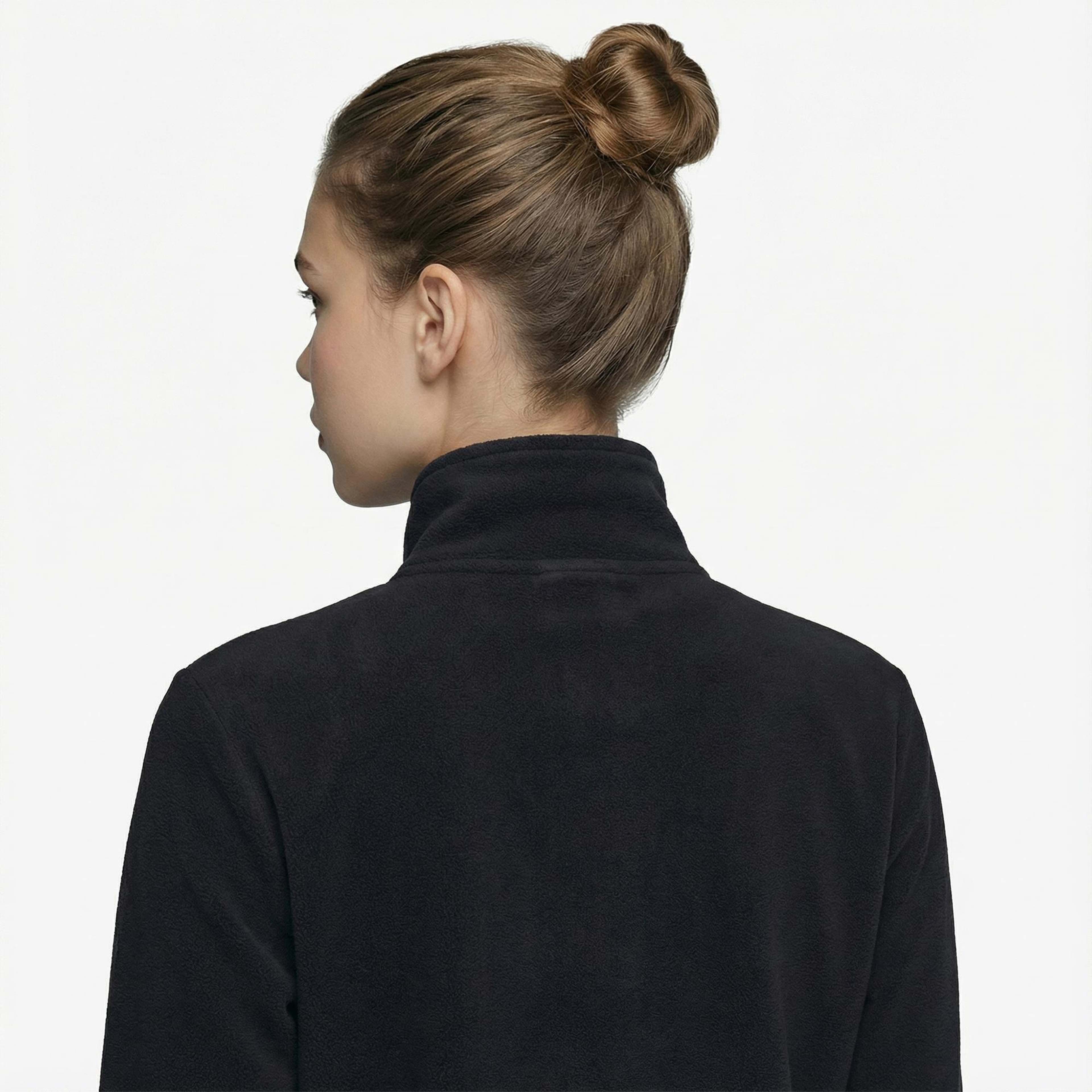 Nike One Therma-Fit Polar Kadın Siyah Sweatshirt