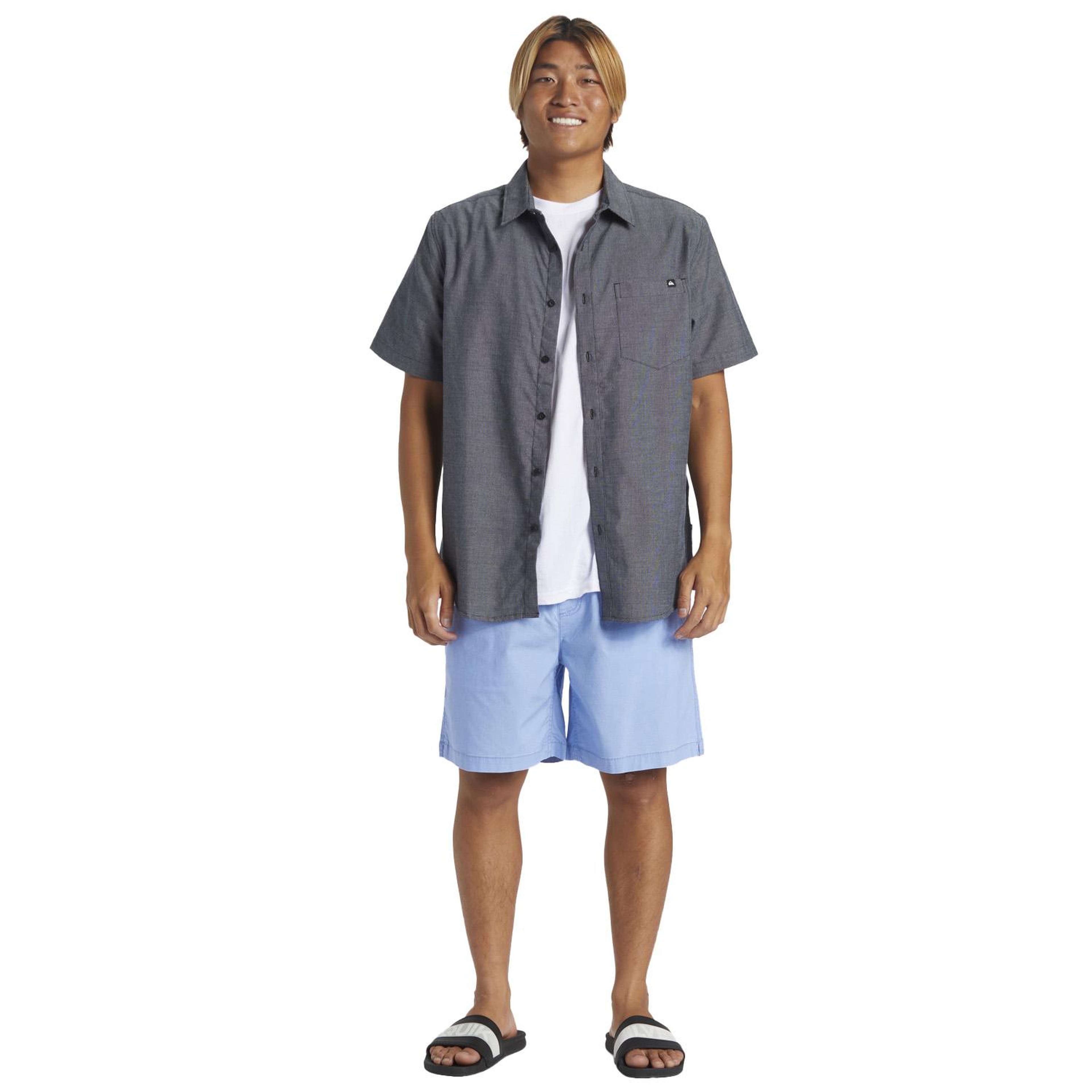 Quiksilver Taxer Erkek Mavi Walkshort