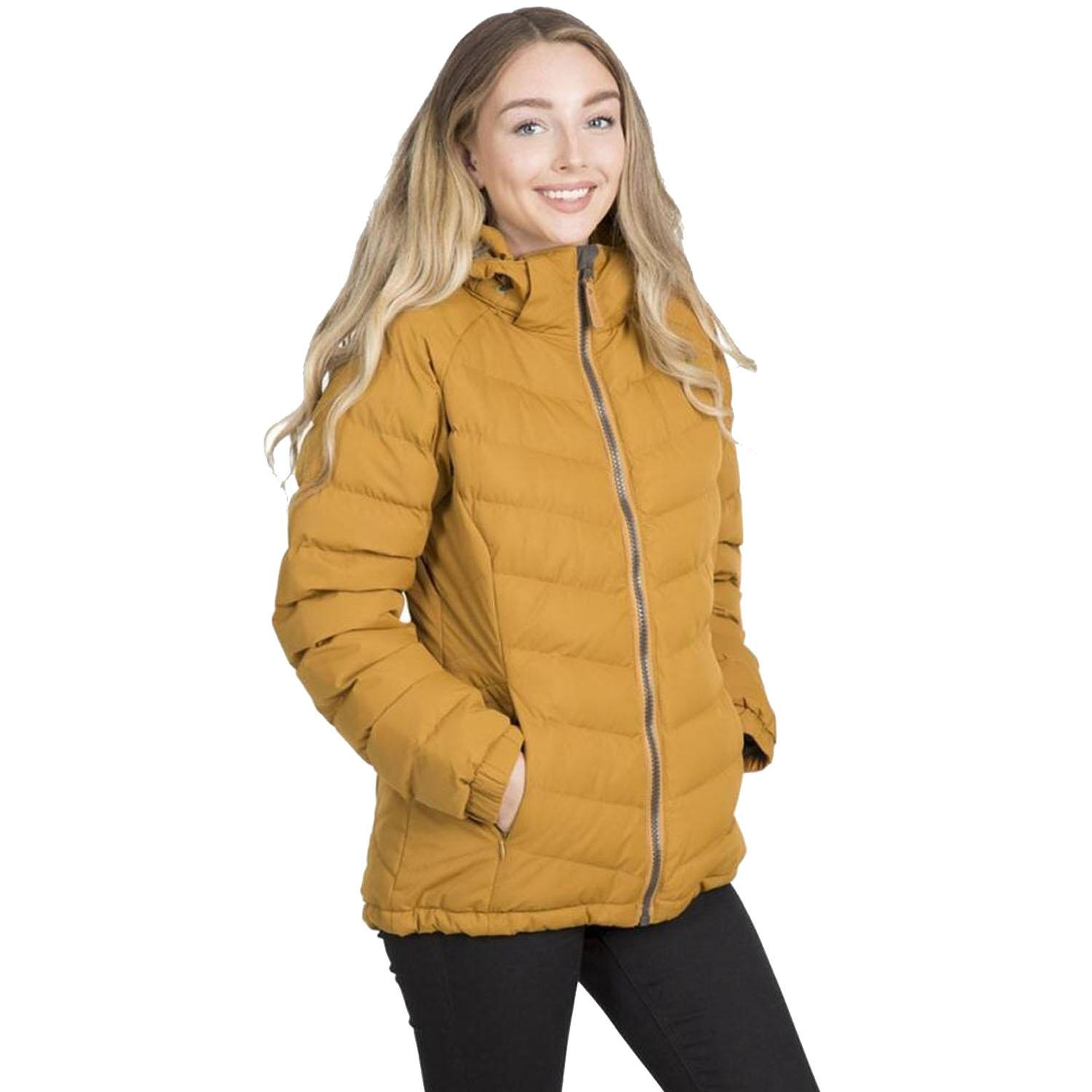 Trespass Nadina - Fe Padded Kadın Kahverengi Outdoor Ceketi