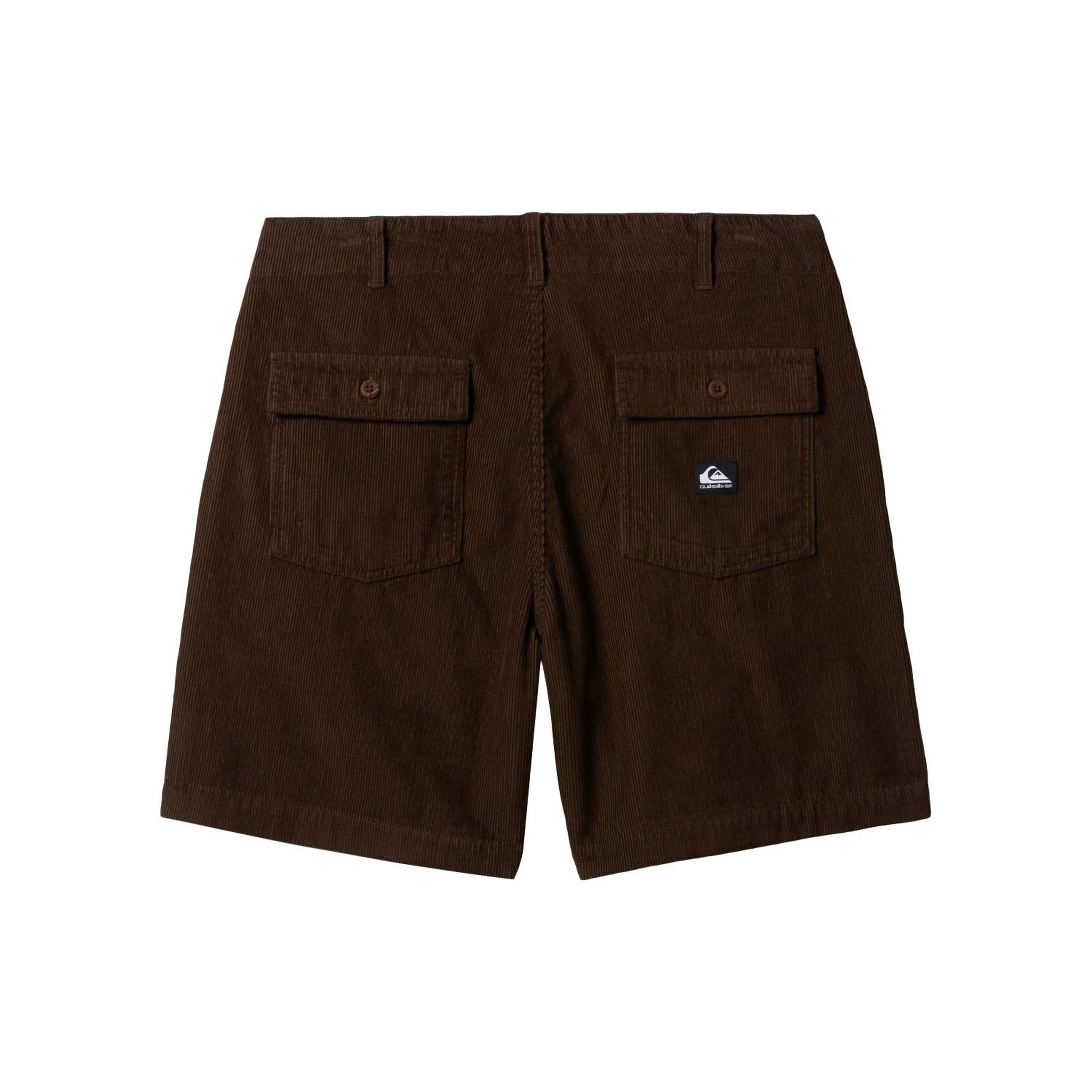 Quiksilver Surf Fatigue Cord Erkek Kahverengi Walkshort