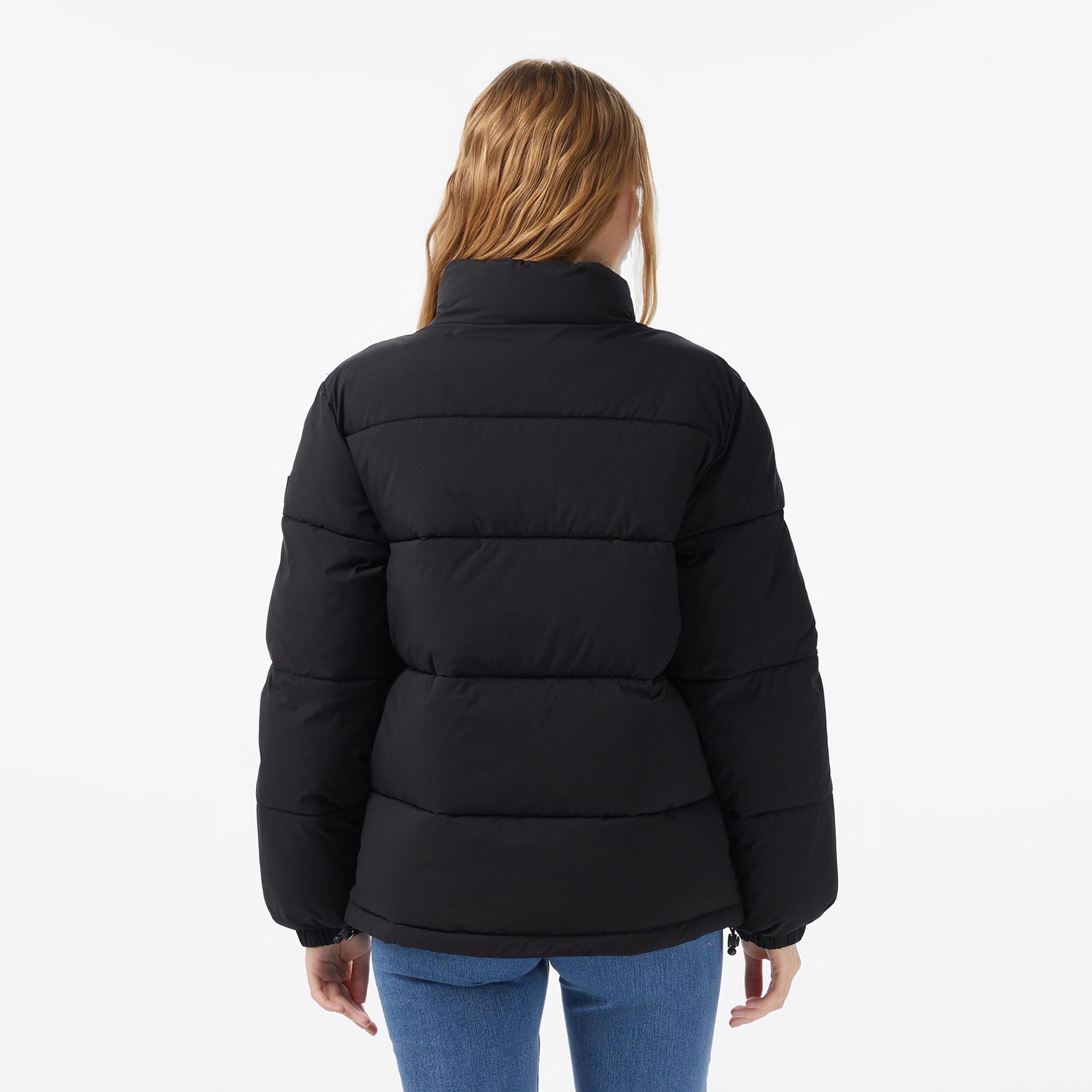 Guess Lenght Puffer Kadın Siyah Mont