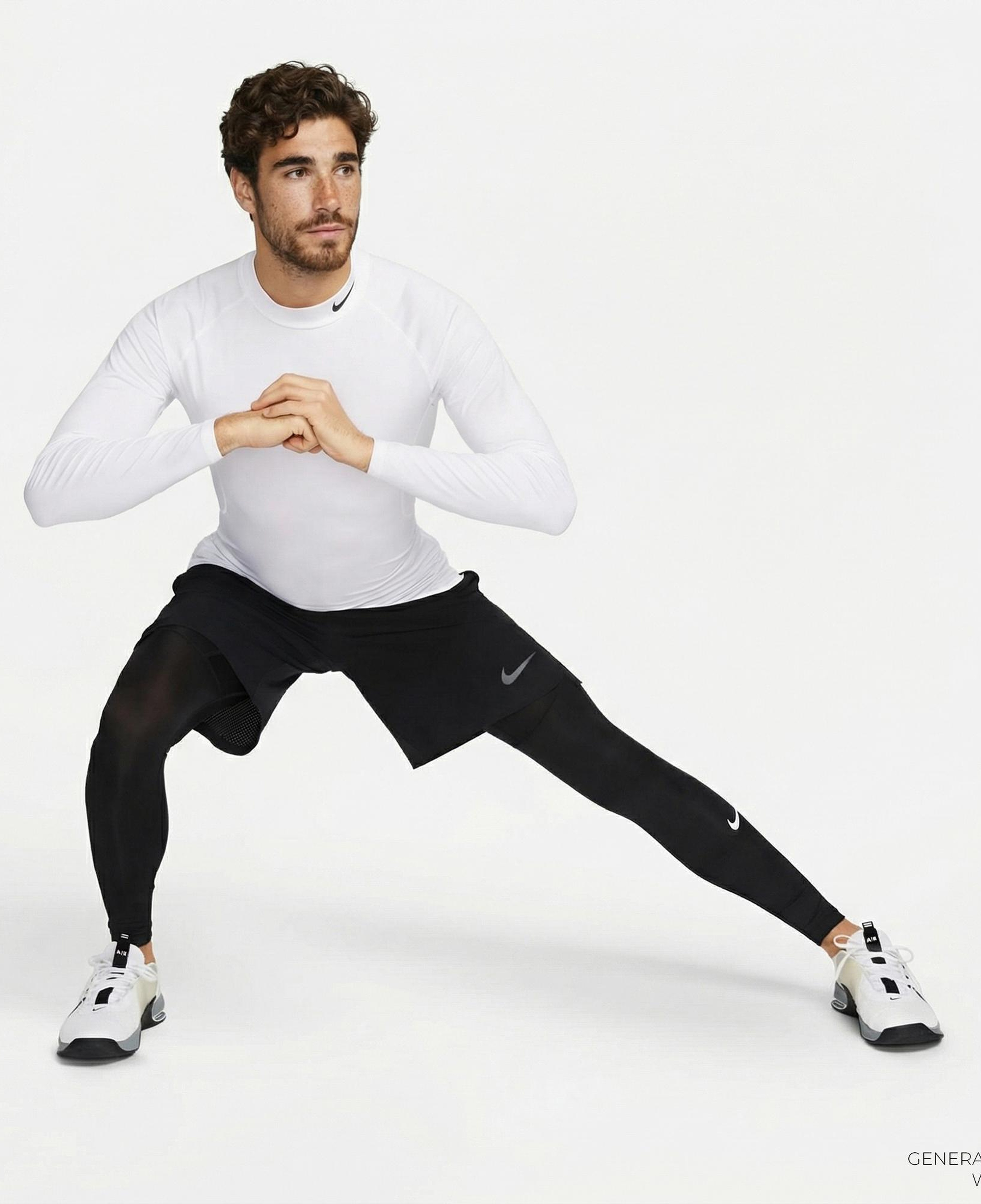 Nike Pro Dri-Fit Erkek Siyah Tayt