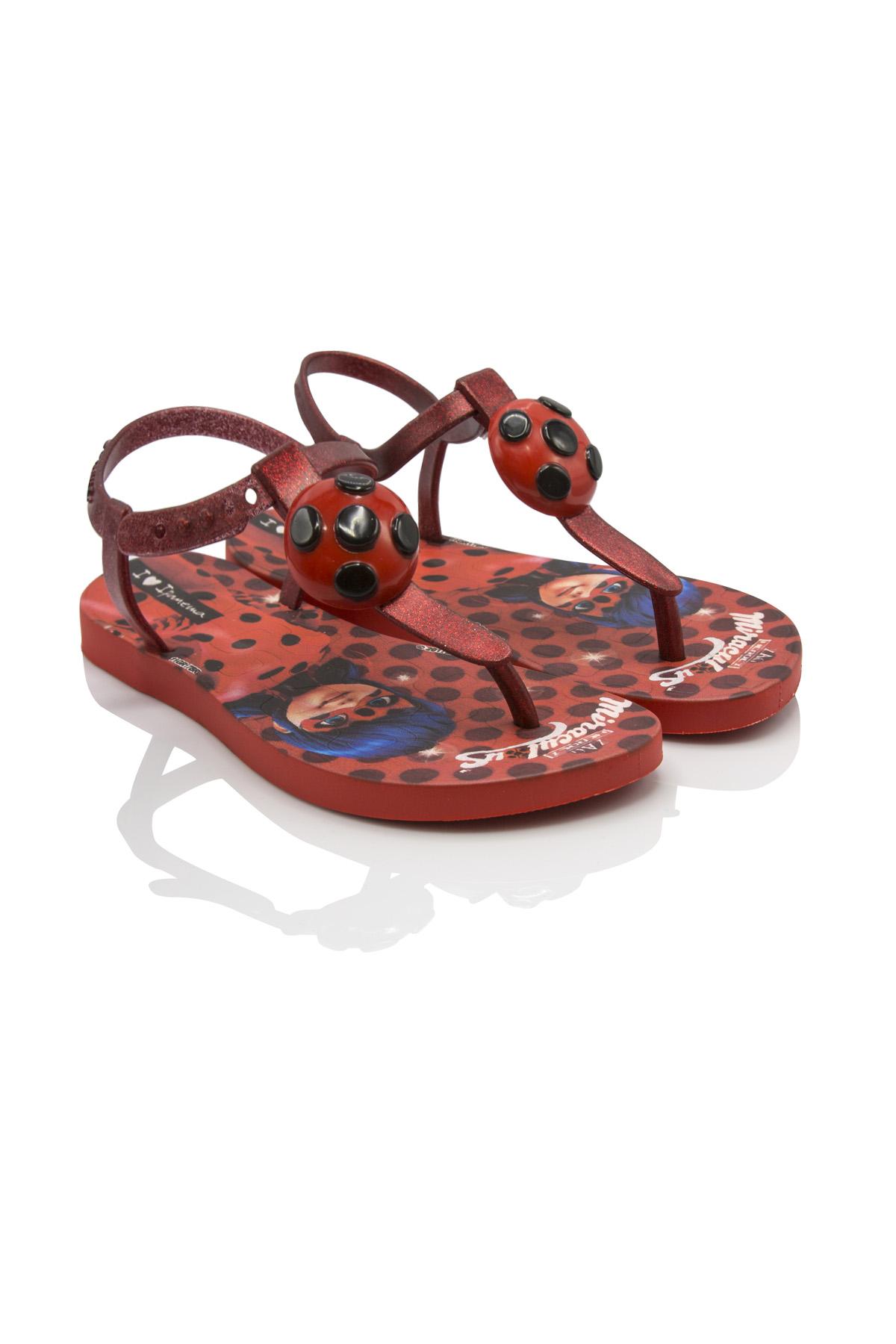 Ladybug Çocuk Sandalet Kırmızı 30/35