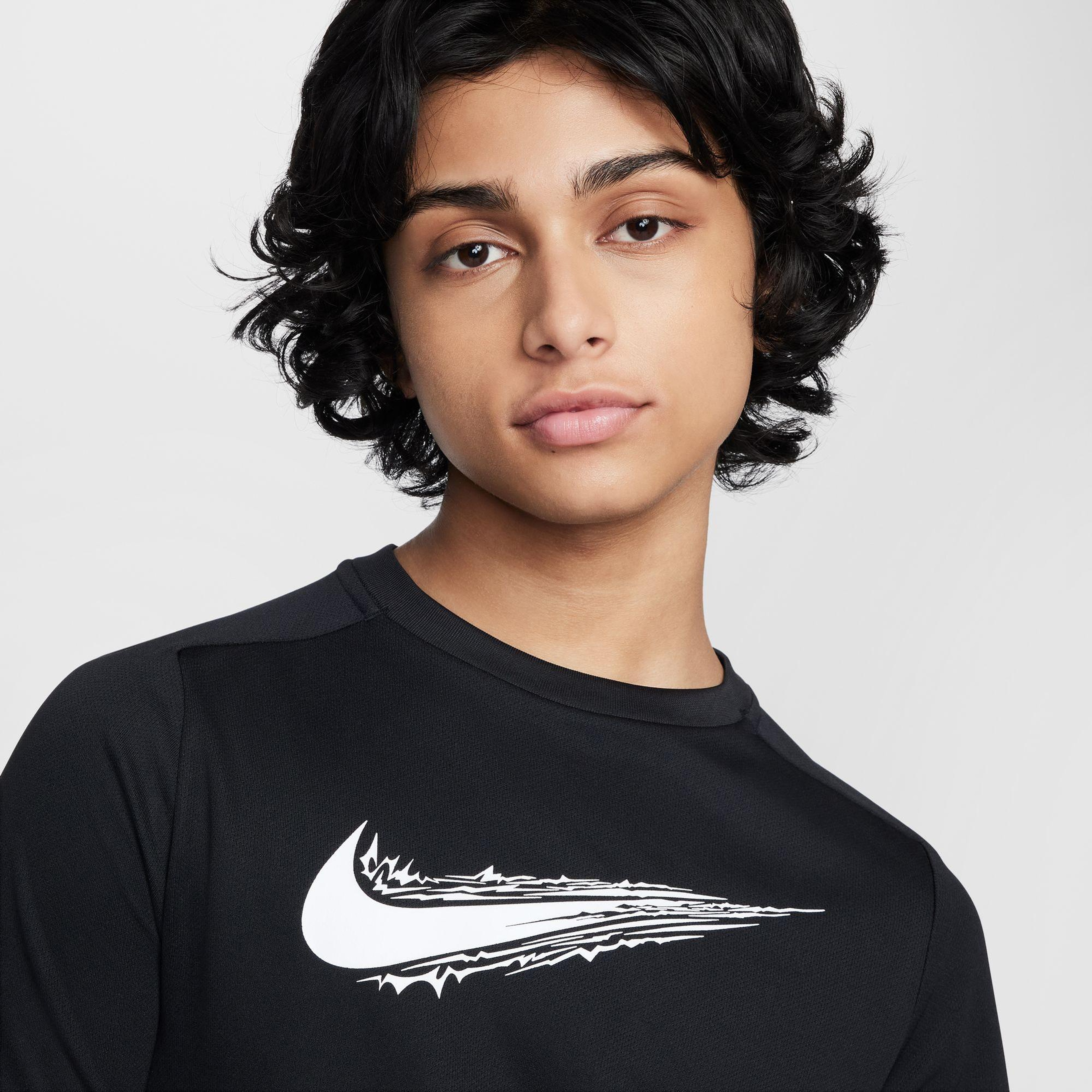 Nike Dri-Fit Multi Çocuk Siyah T-Shirt