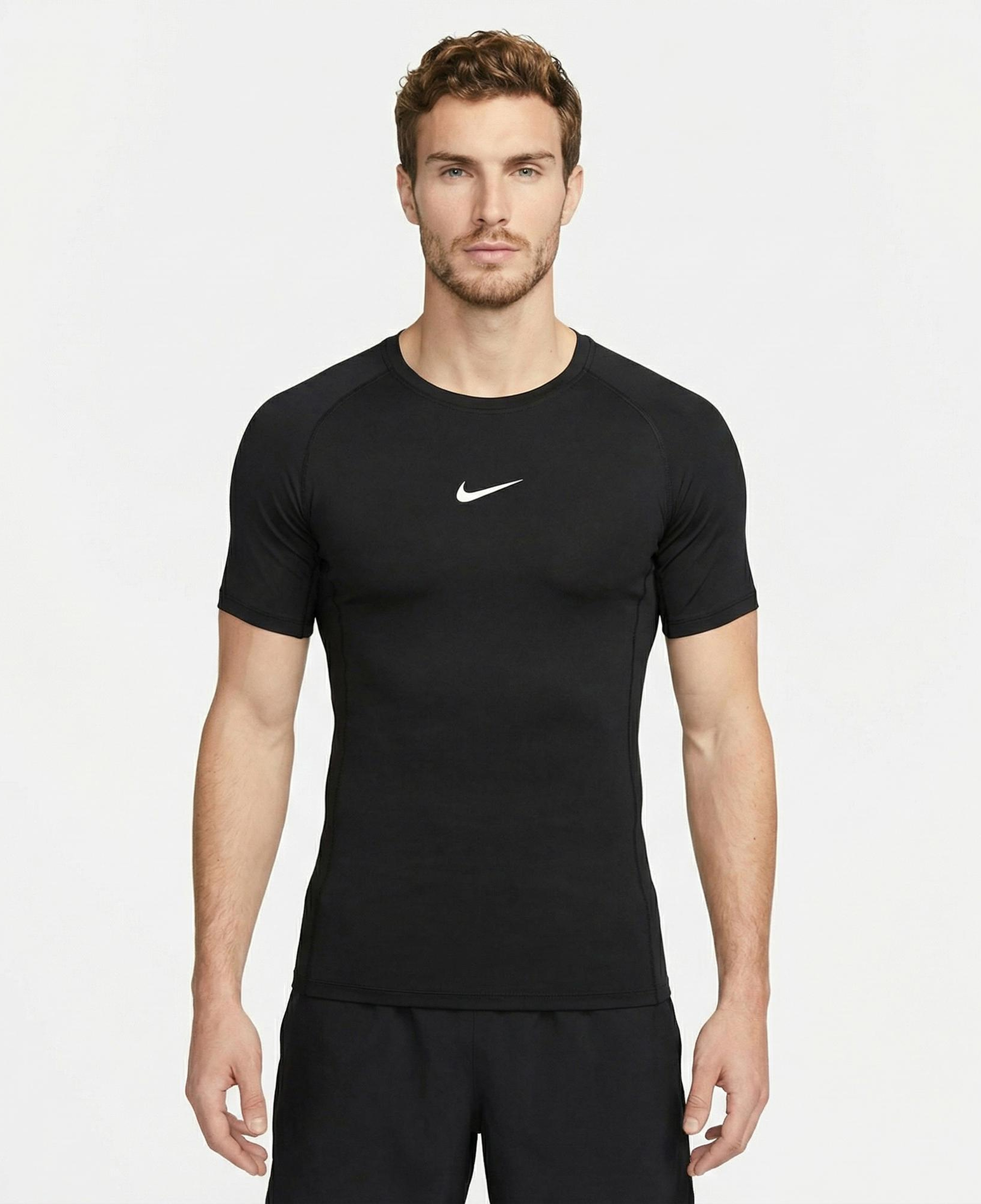 Nike Pro Dri-Fit Erkek Siyah T-Shirt