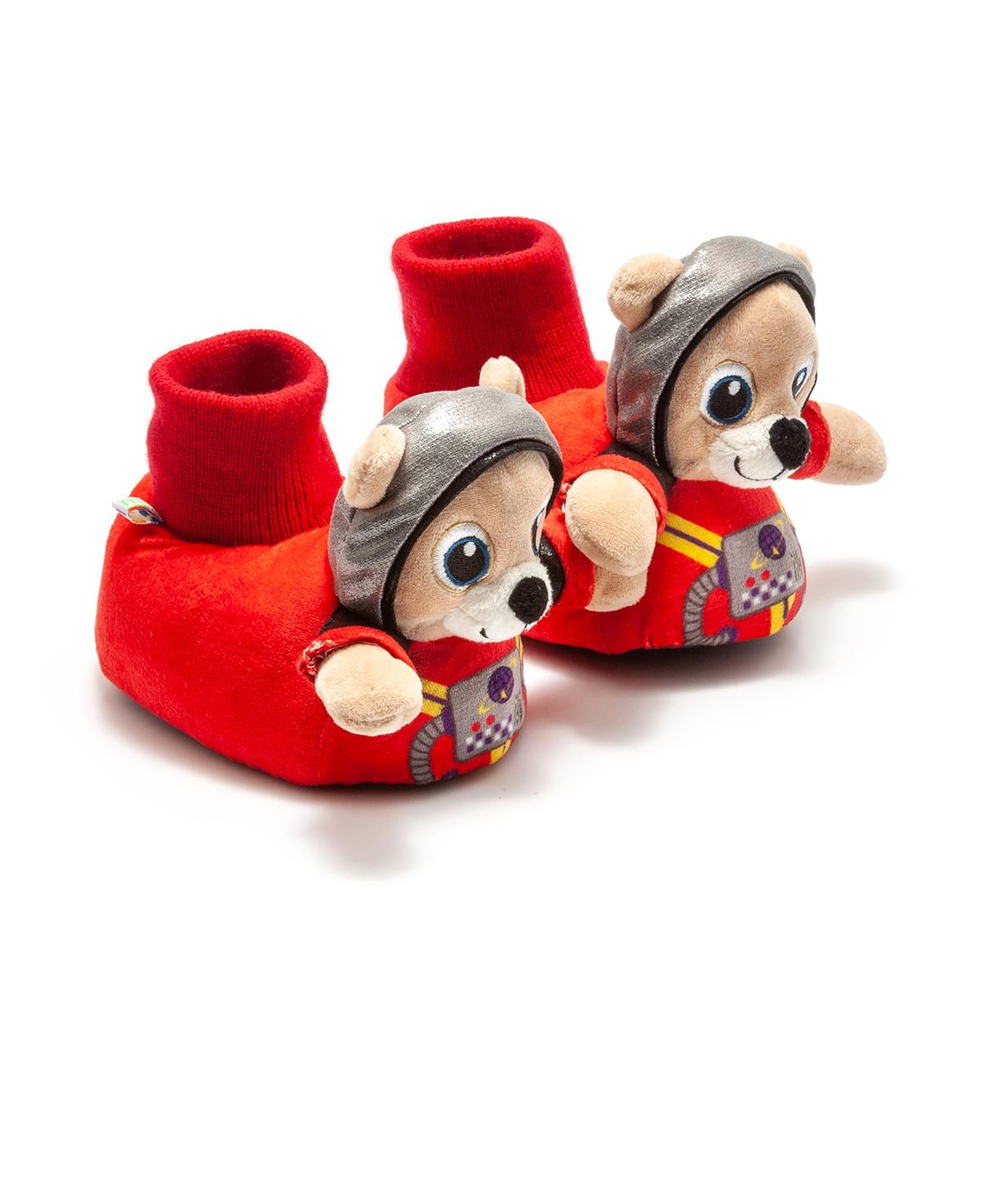 Apollo Çocuk Hayvanlı Panduf Kırmızı 24/31