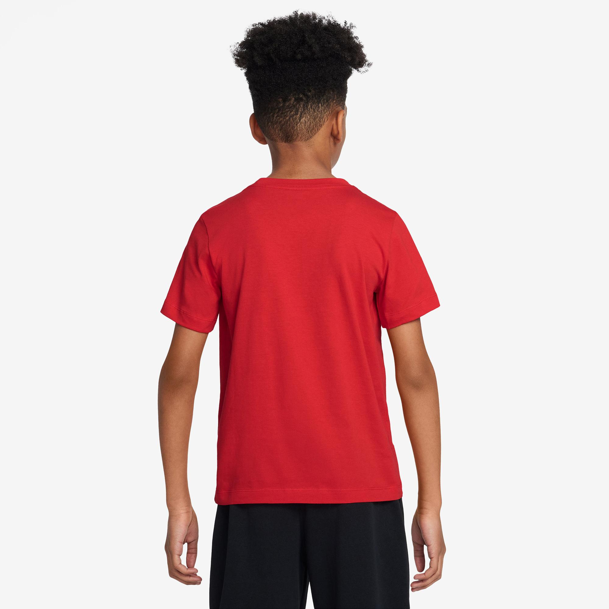 Nike Sportswear Futura Çocuk Kırmızı T-Shirt