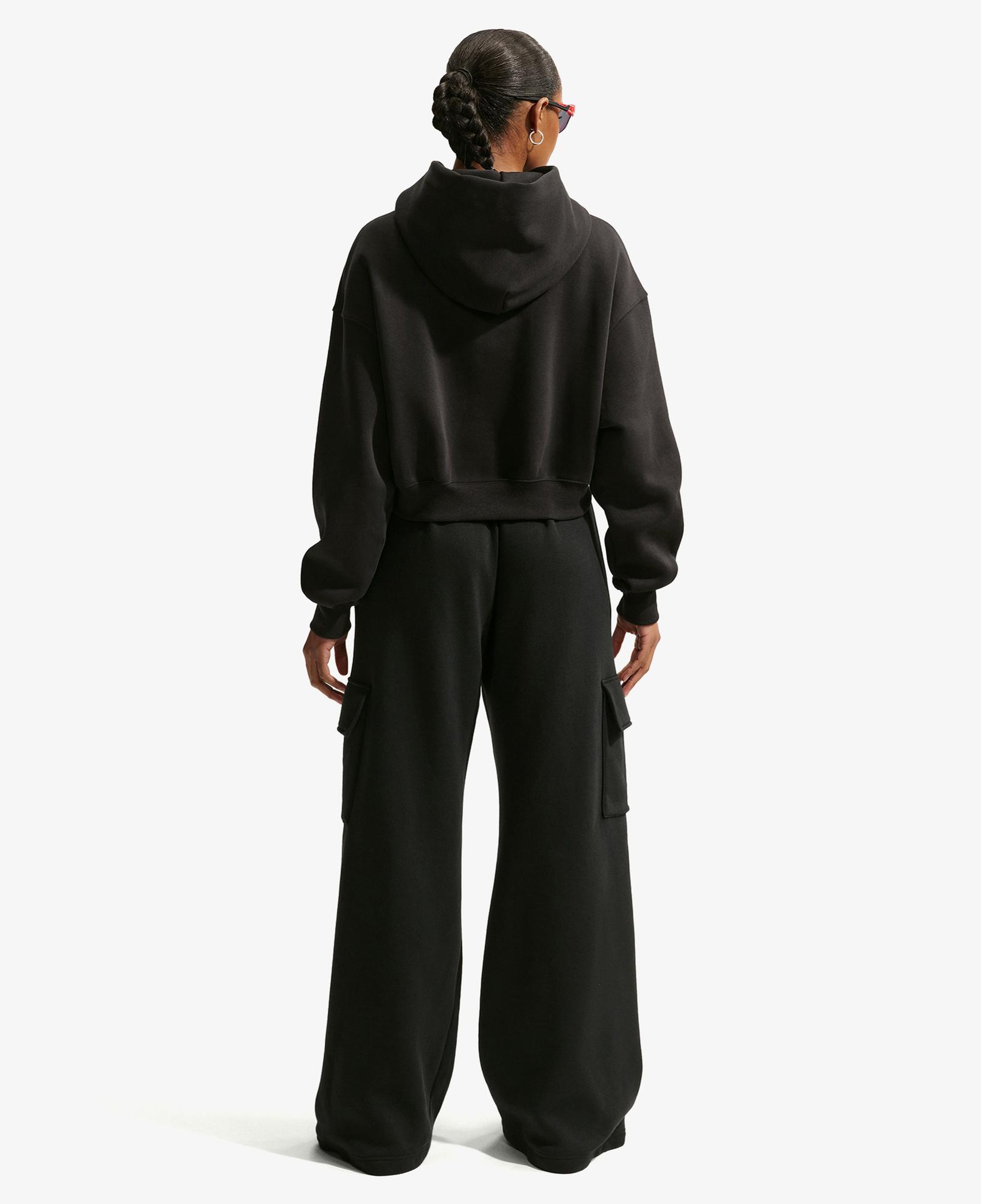 Nike Sportswear Phoenix Fleece Kadın Siyah Hoodie