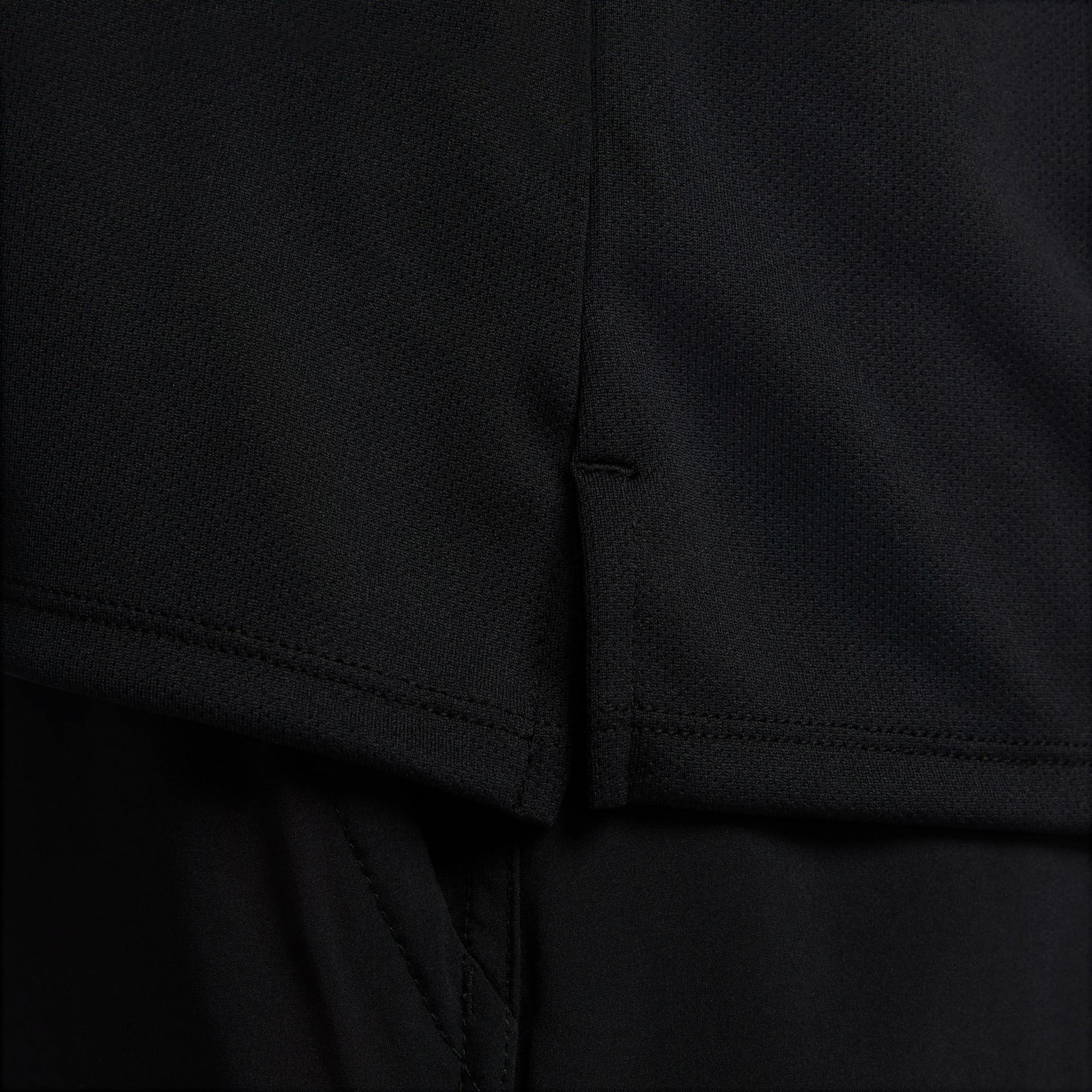 Nike Dri-Fit Miler Erkek Siyah Uzun Kollu T-Shirt