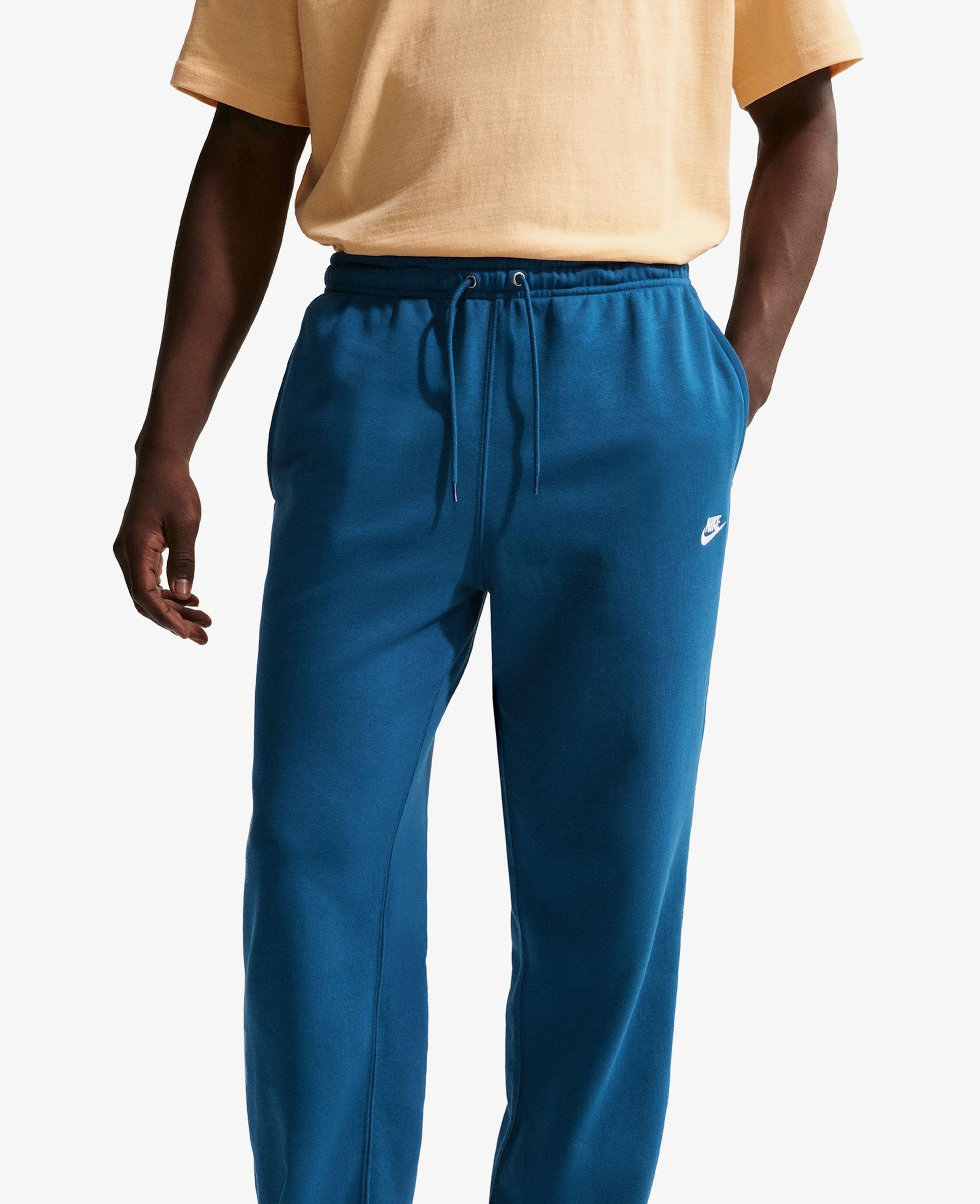 Nike Club French Terry Erkek Mavi Eşofman Altı