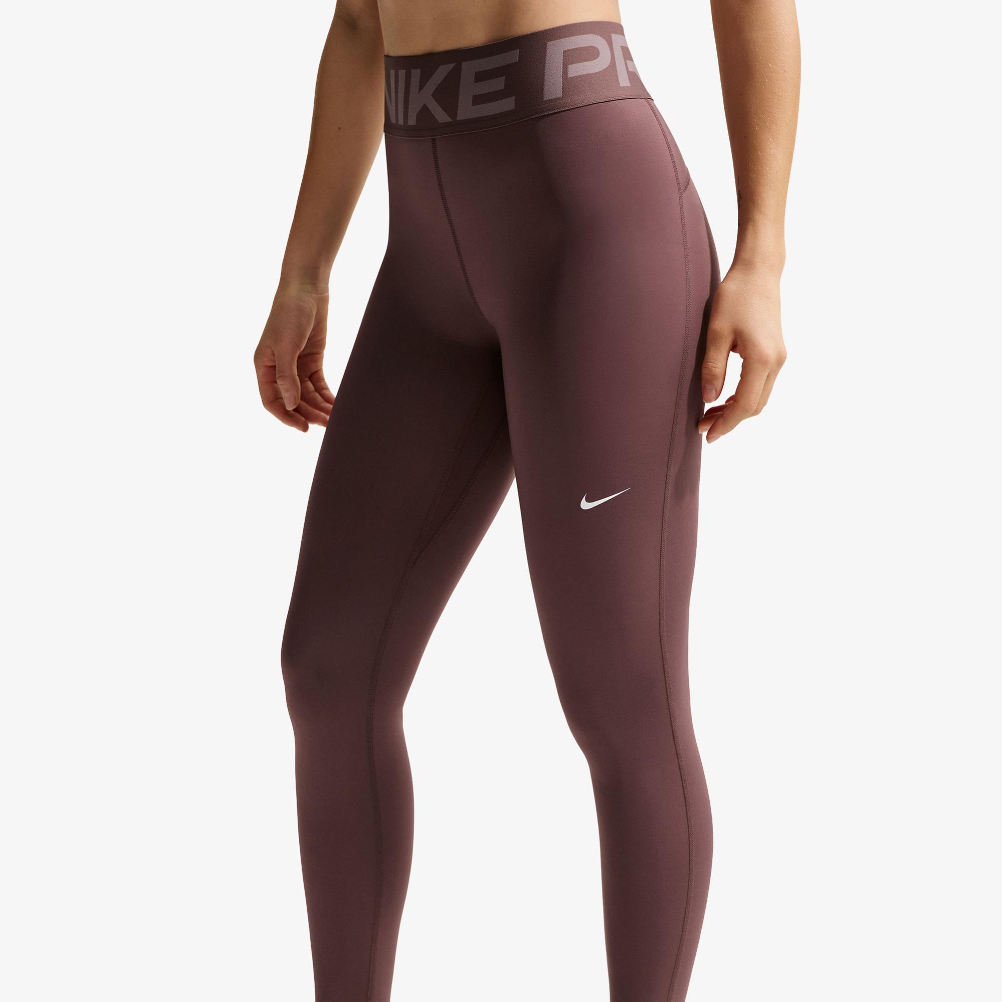 Nike Pro Sculpt Dri-Fit Yüksek Belli Kadın Kahverengi Tayt