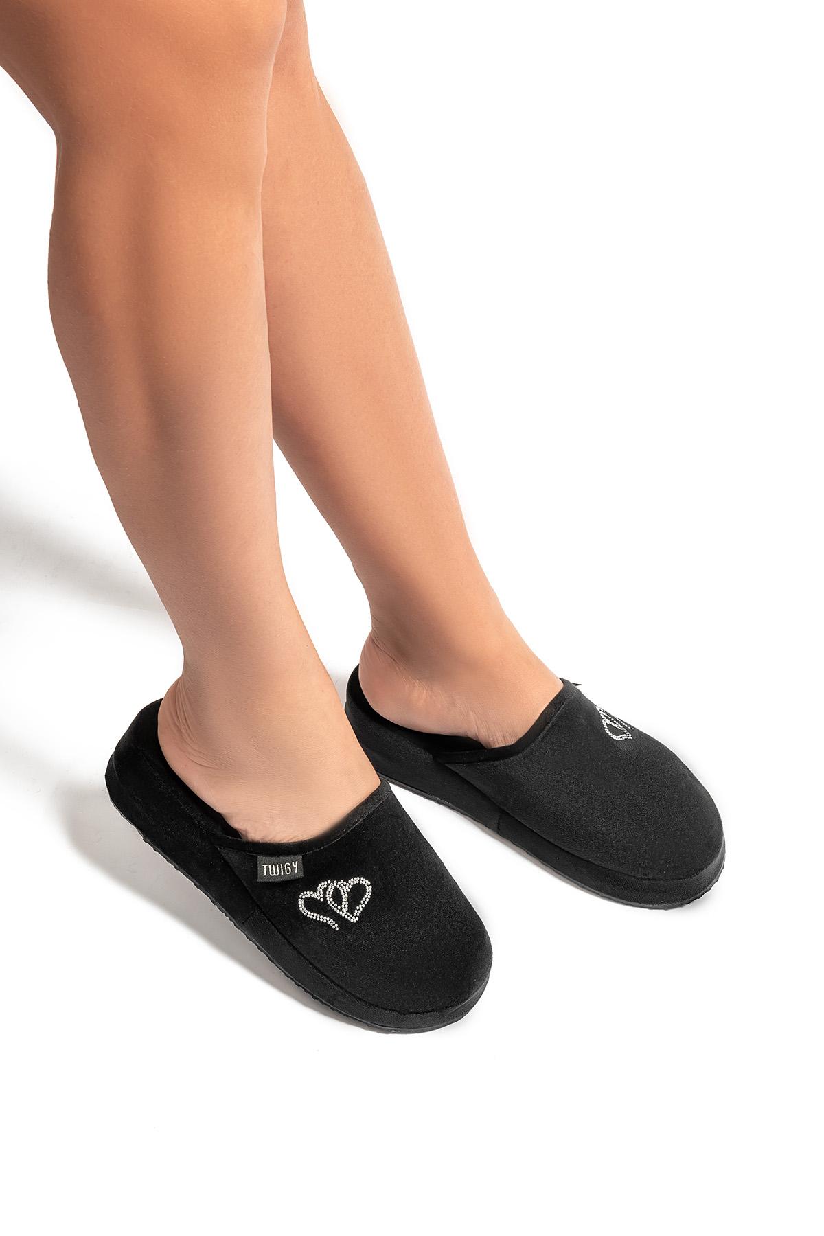 Lovely Kadın Ev Terliği Siyah 36/40