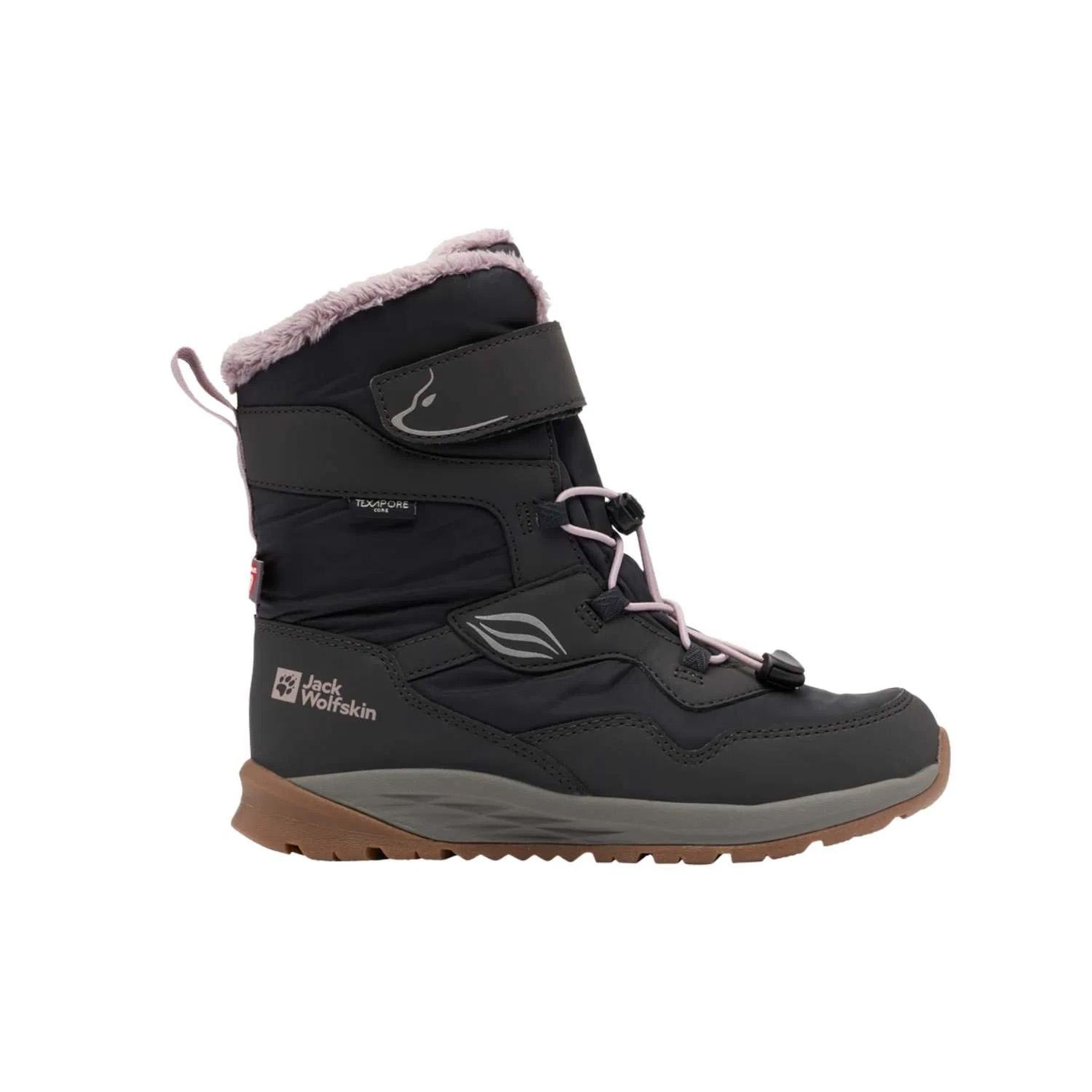 Jack Wolfskin Polar Bear-g Texapore High Vc K Unisex Çocuk Gri Bot