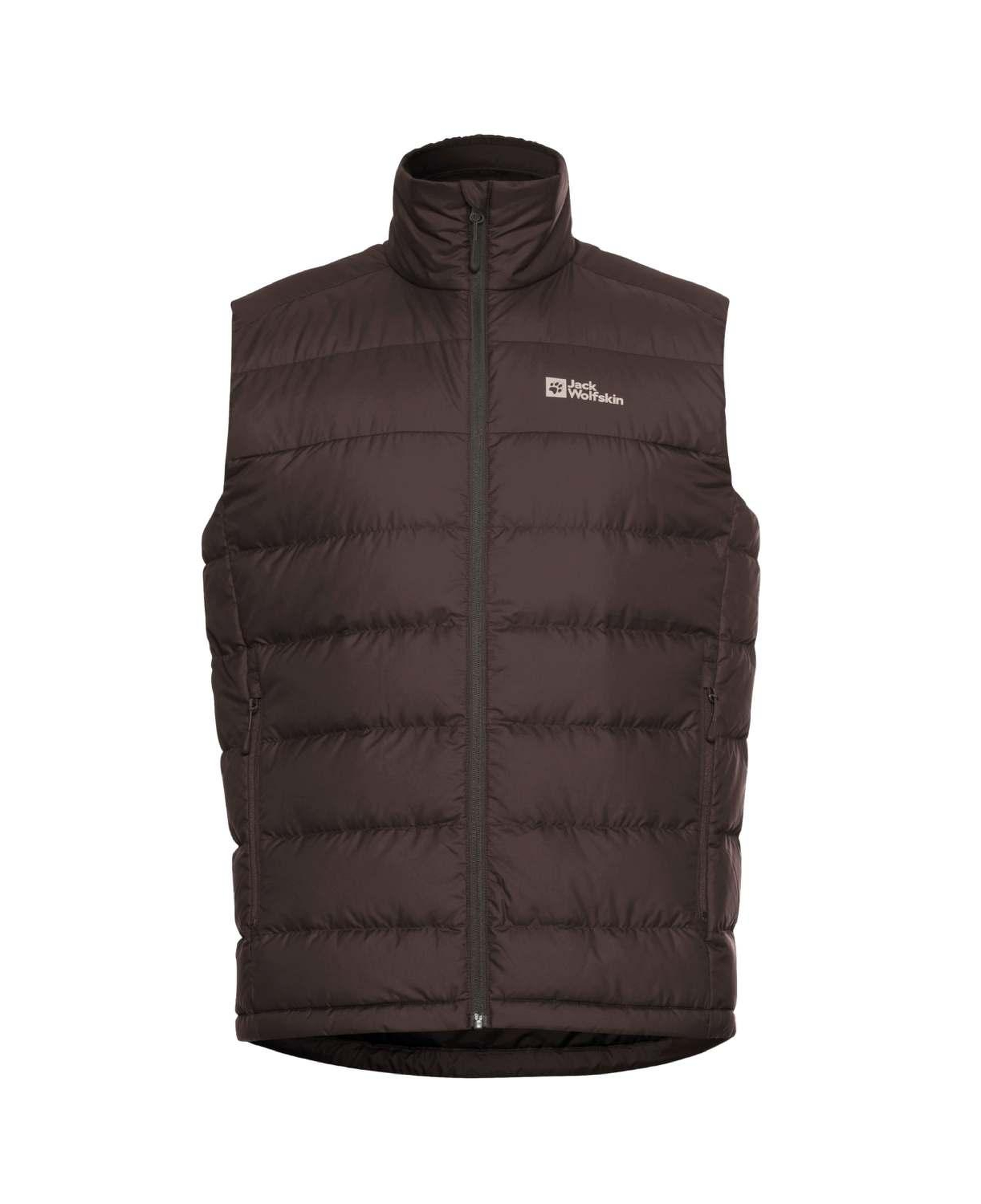 Jack Wolfskin Ather Down Vest Rds Erkek Kahverengi Yelek