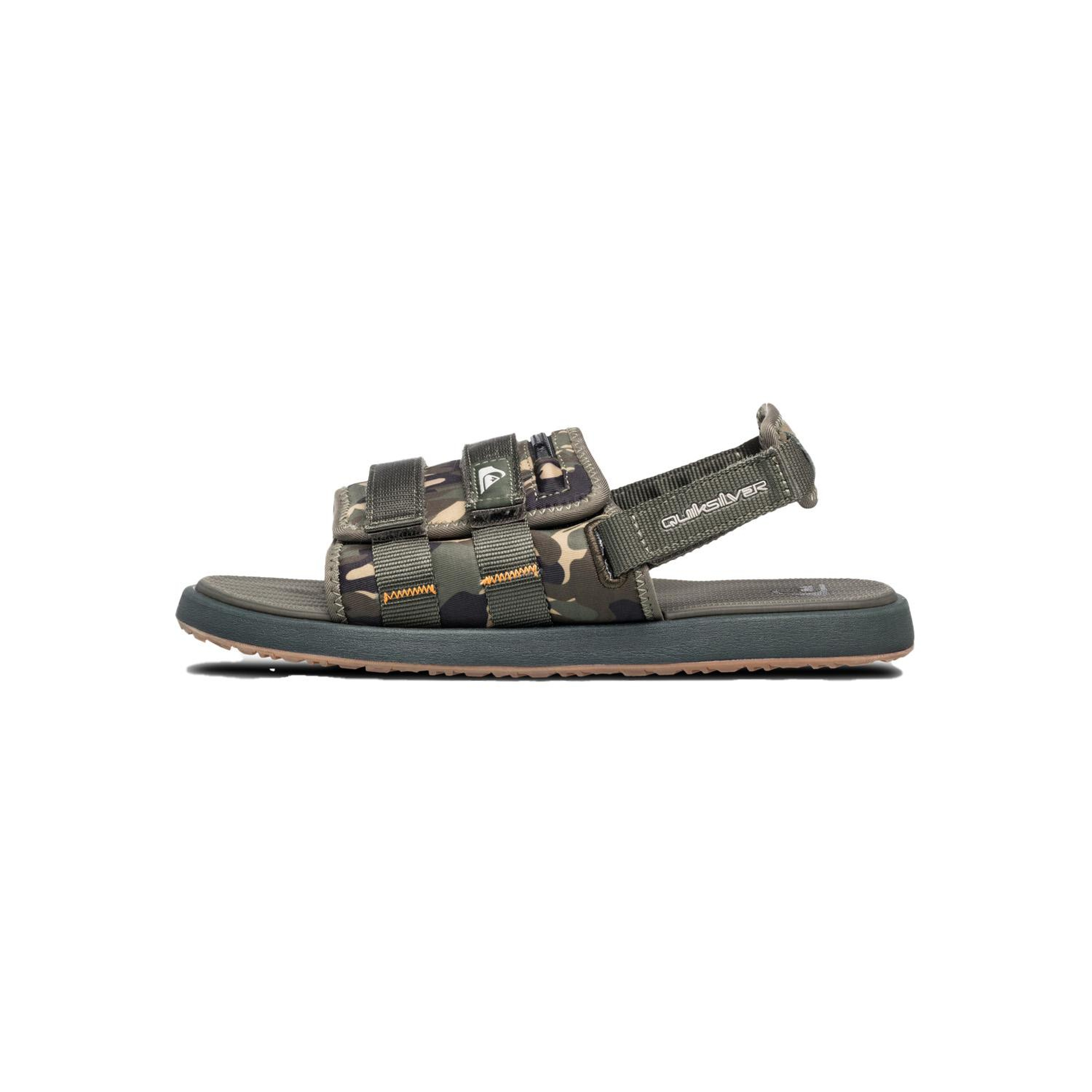 Quiksilver Monkey Caged A/t Slide Rf Erkek Yeşil Terlik