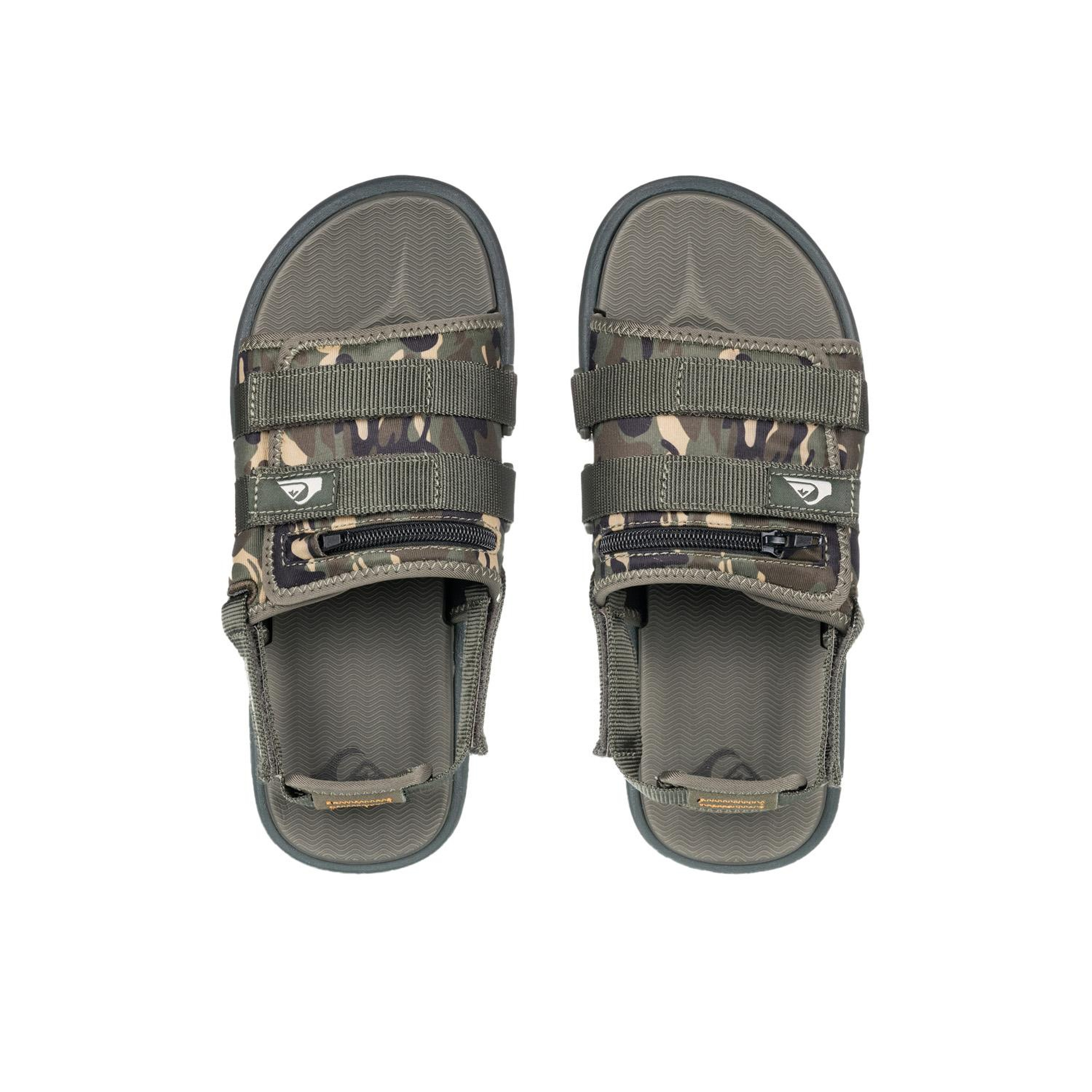 Quiksilver Monkey Caged A/t Slide Rf Erkek Yeşil Terlik