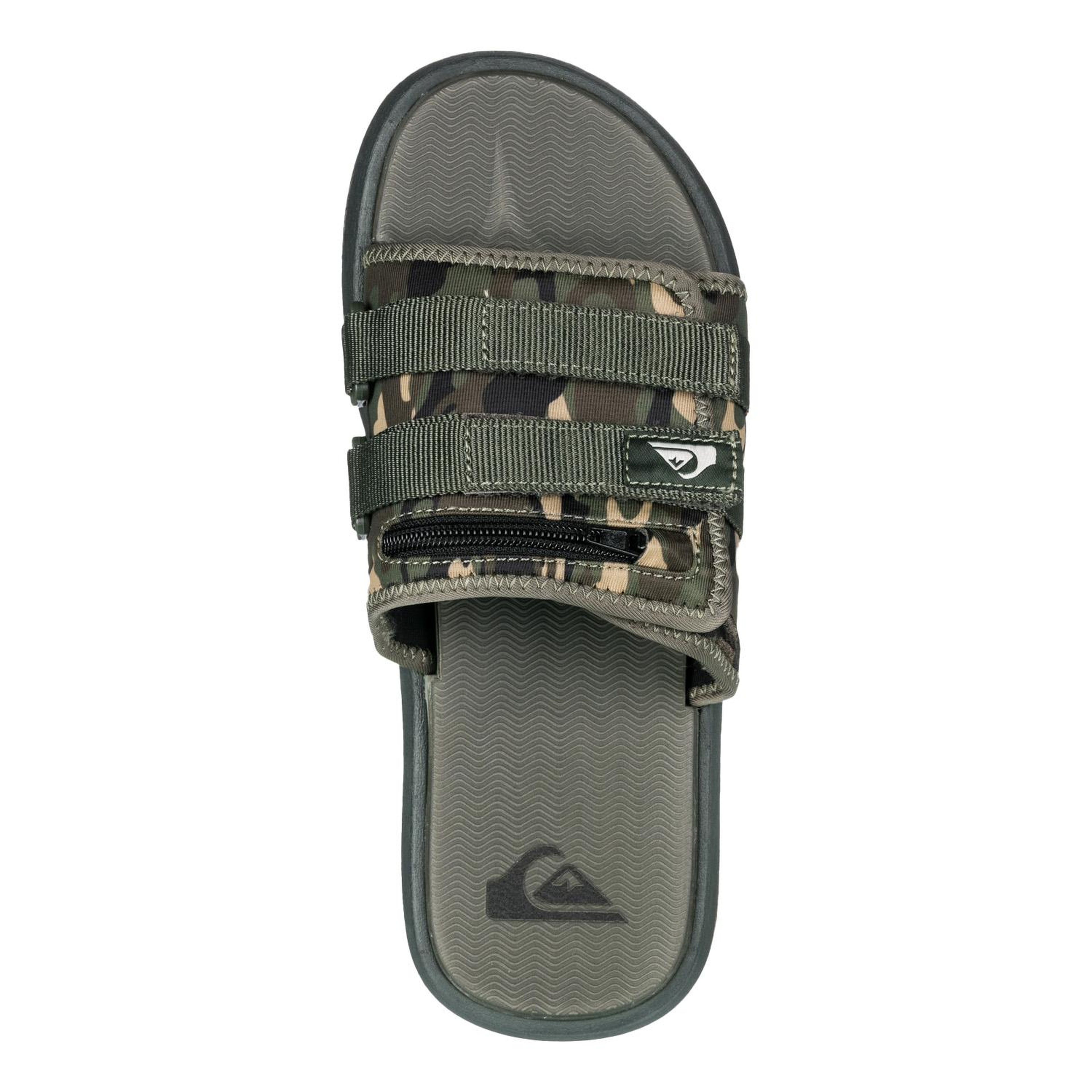Quiksilver Monkey Caged A/t Slide Rf Erkek Yeşil Terlik
