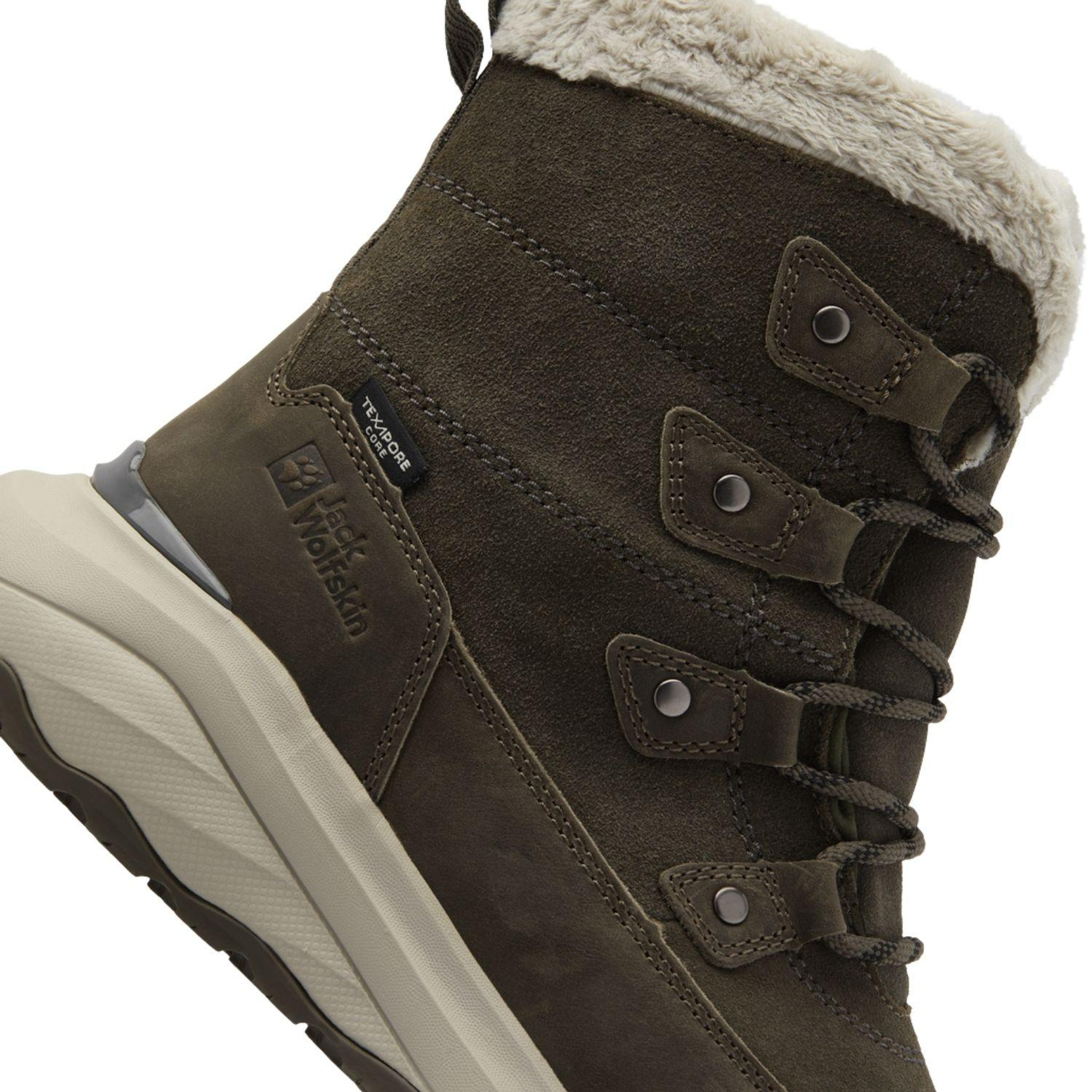 Jack Wolfskin Dromoventure Tex High Kadın Kahverengi Bot