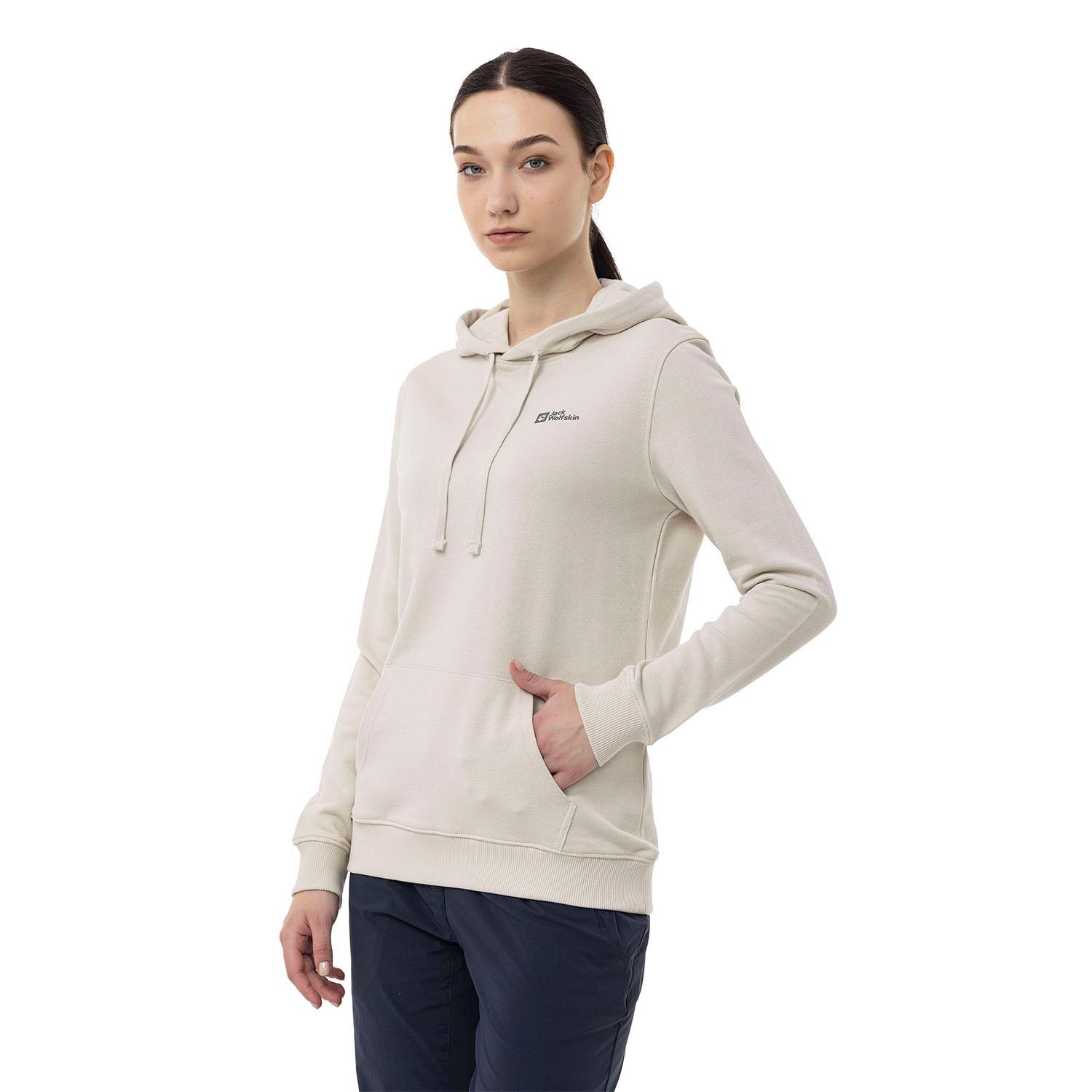 Jack Wolfskin Alice Hoody Kadın Bej Sweatshirt