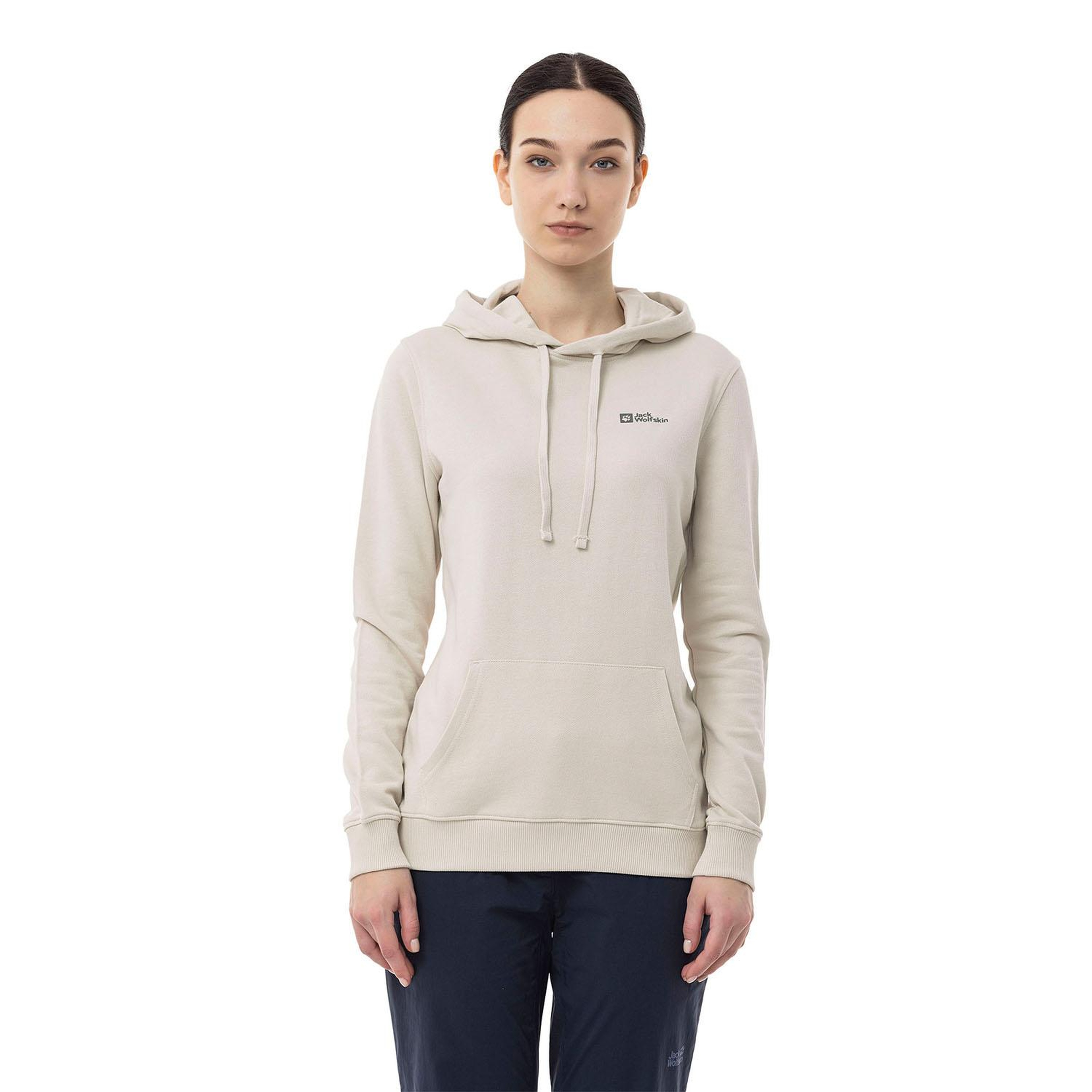 Jack Wolfskin Alice Hoody Kadın Bej Sweatshirt