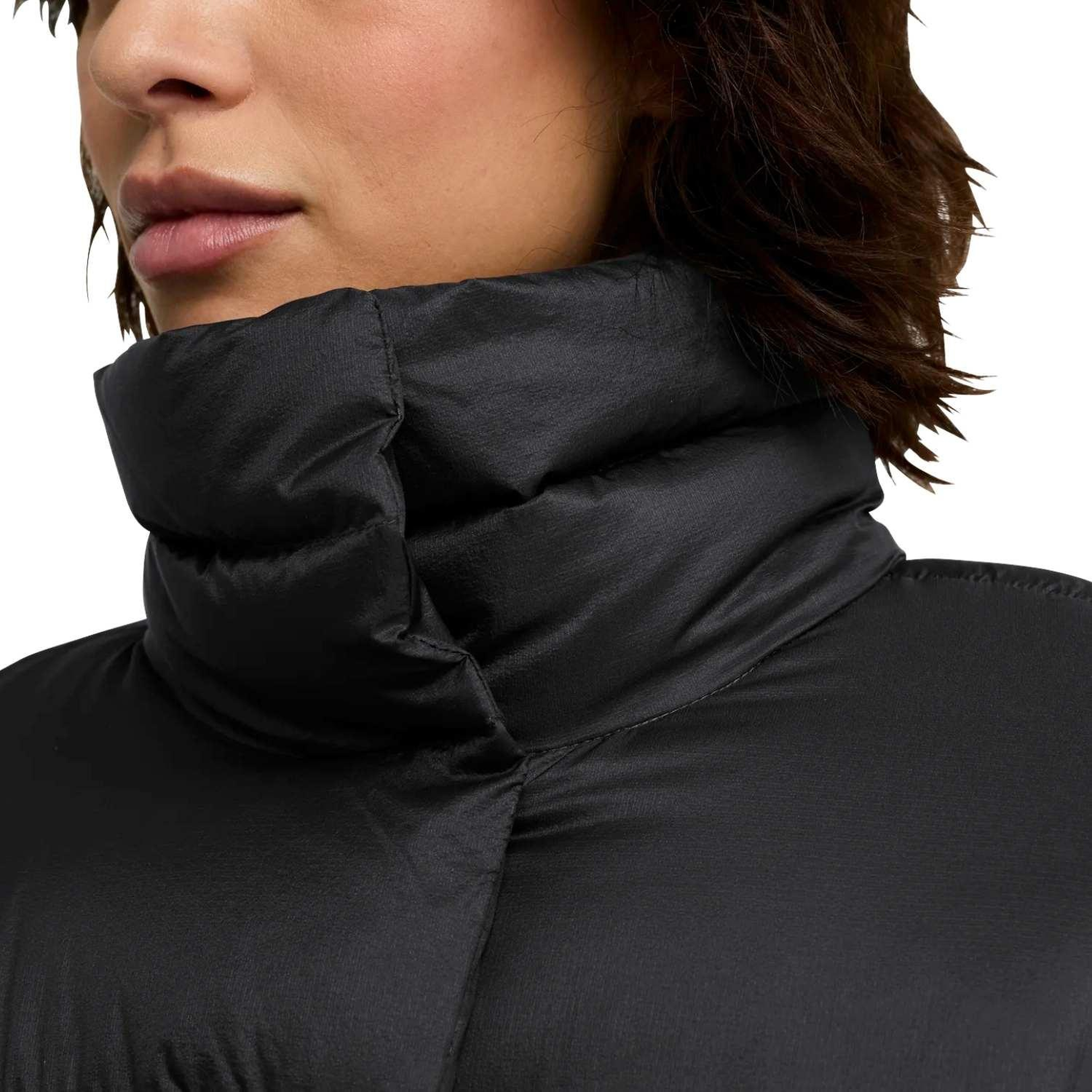 Jack Wolfskin Icy Hill Rds Kadın Siyah Outdoor Ceketi