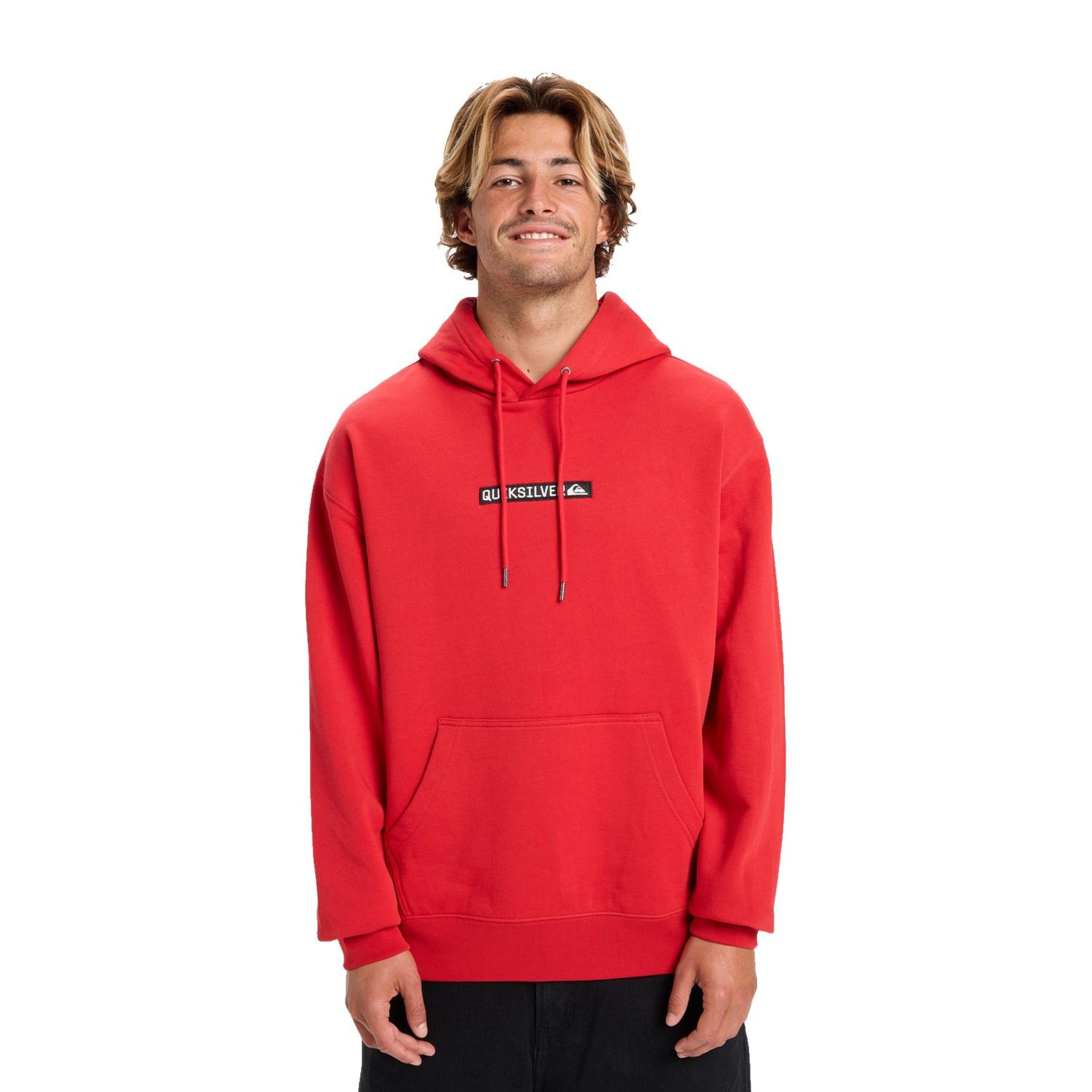 Quiksilver Dna Hoodie Erkek Kırmızı Sweatshirt