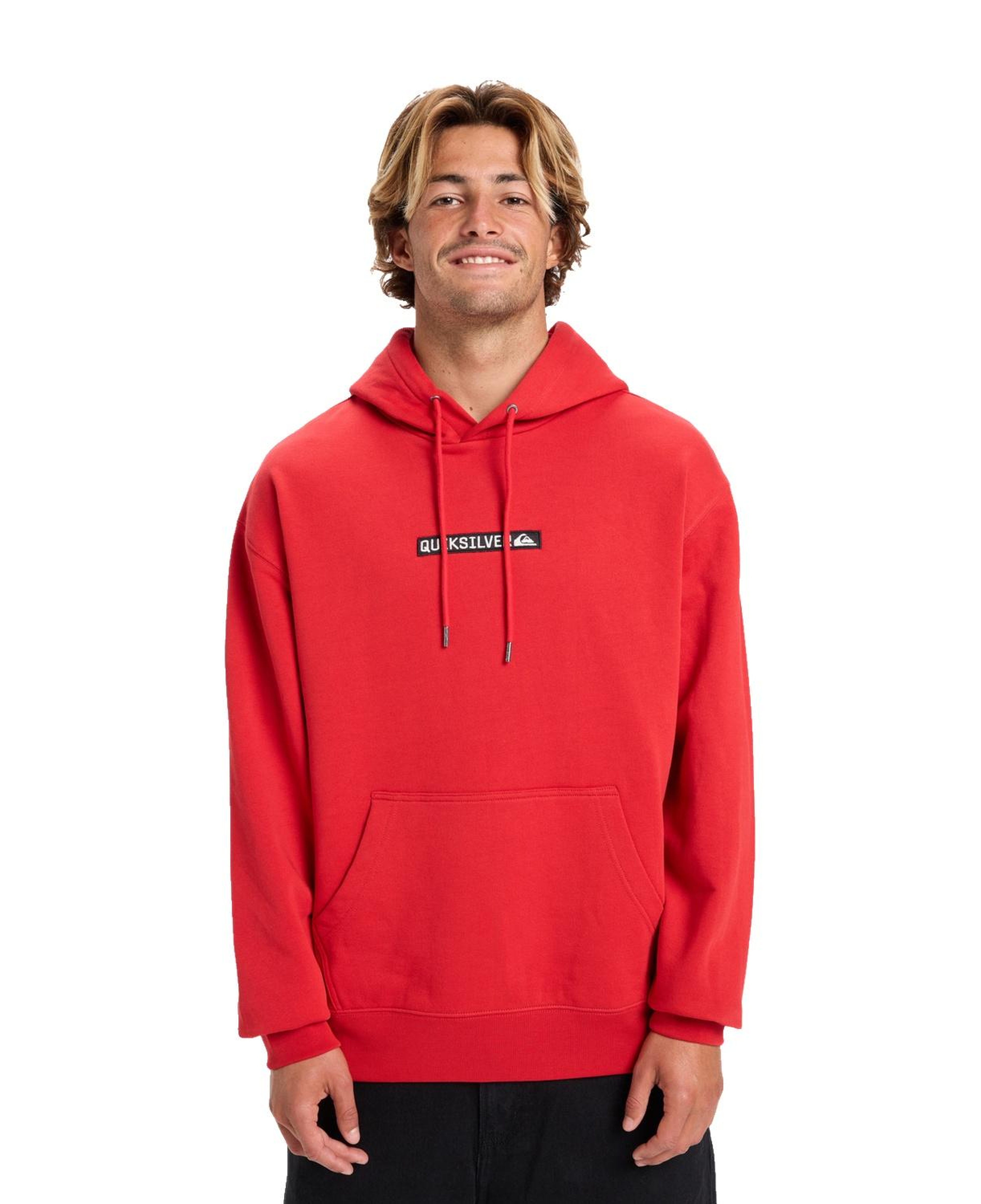 Quiksilver Dna Hoodie Erkek Kırmızı Sweatshirt