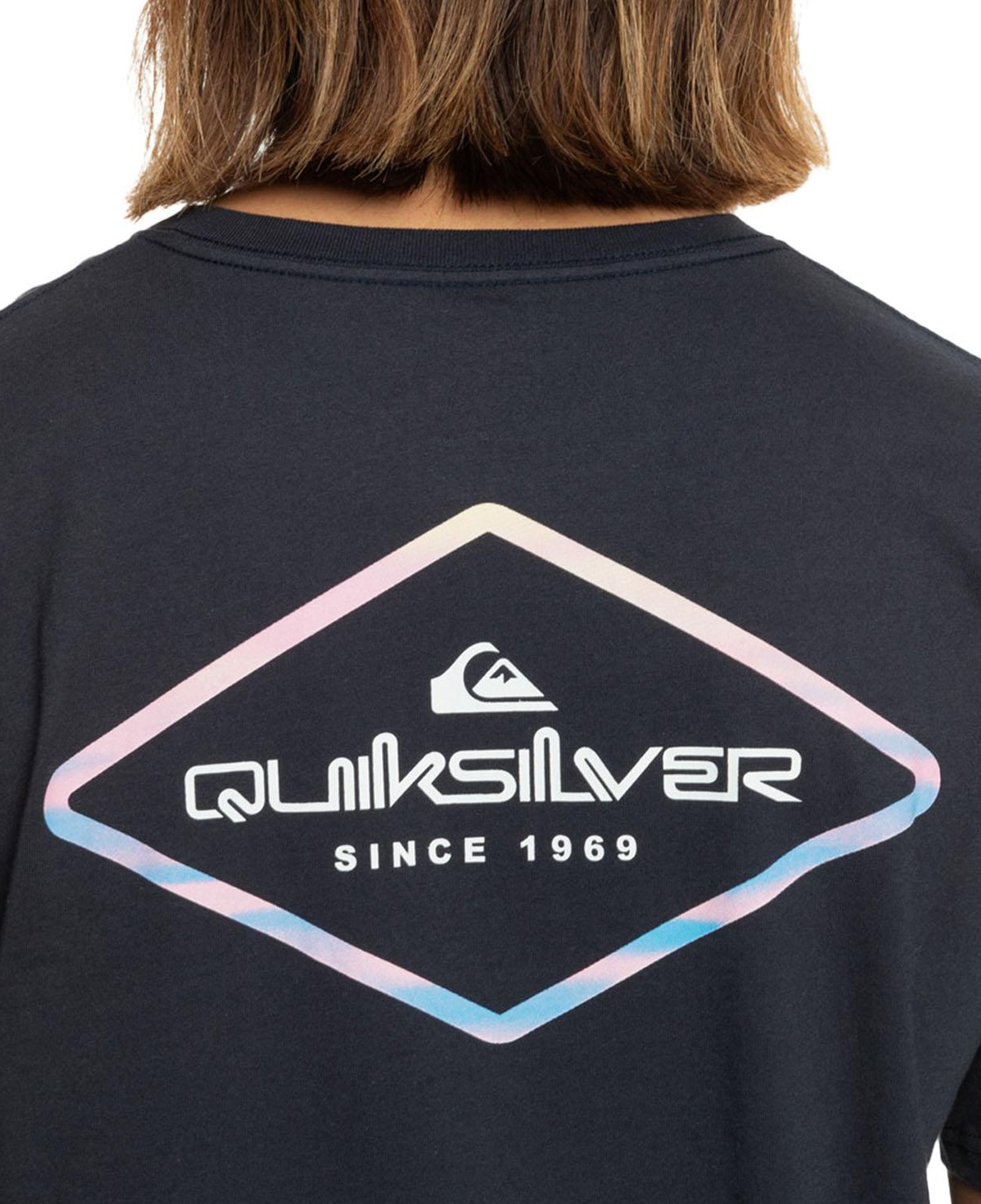 Quiksilver Omni Lock Erkek Mavi Tişört
