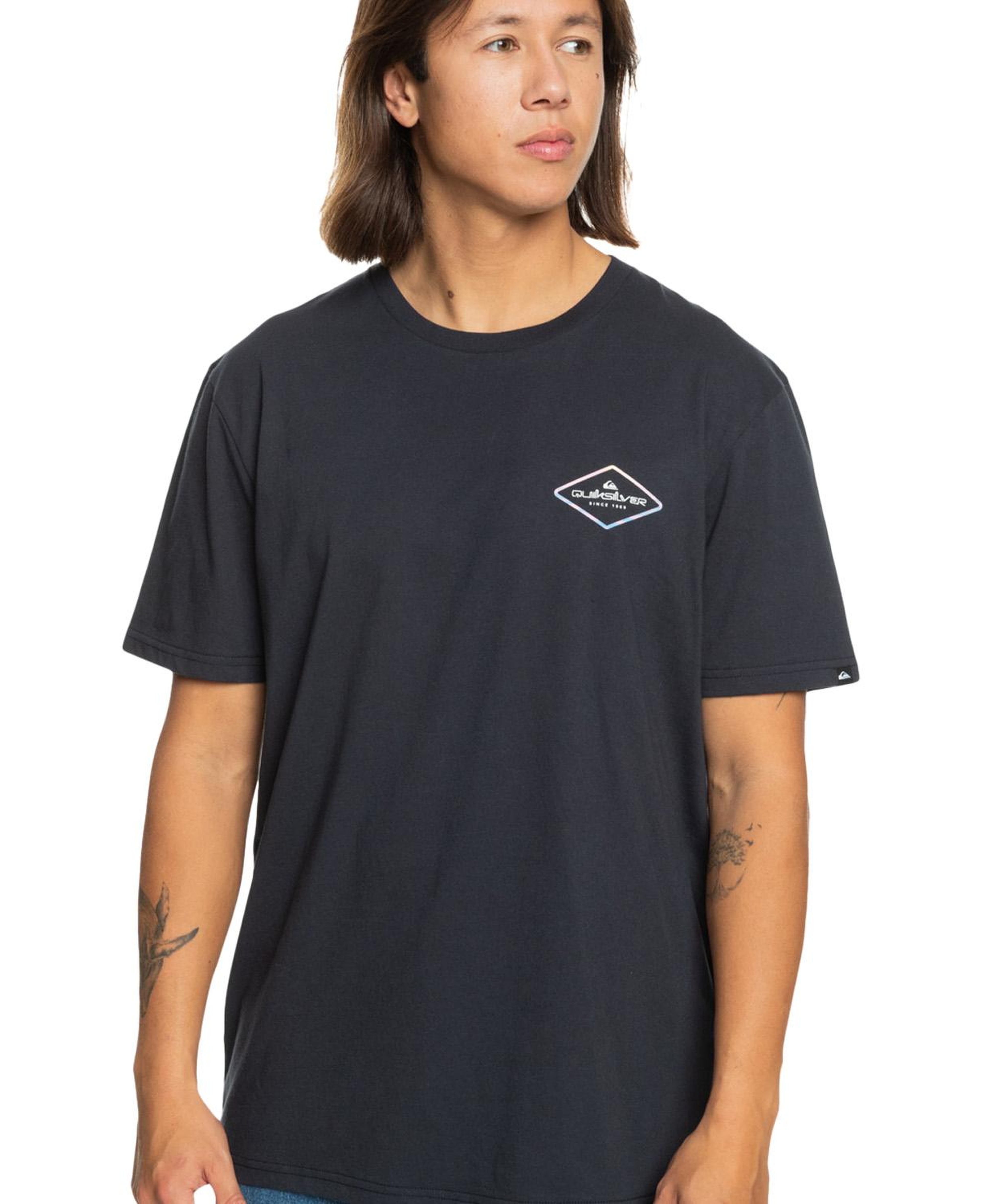 Quiksilver Omni Lock Erkek Mavi Tişört