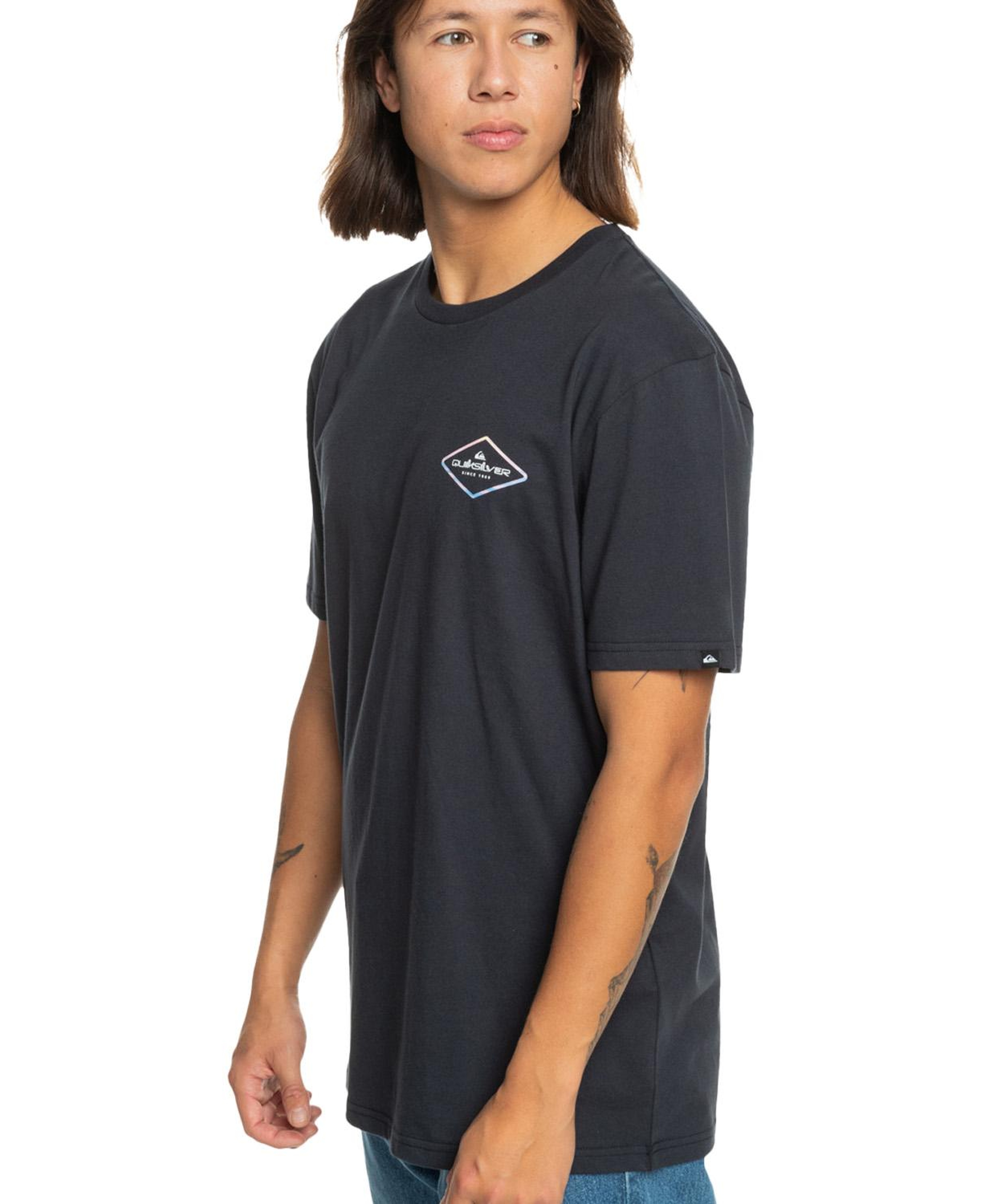 Quiksilver Omni Lock Erkek Mavi Tişört