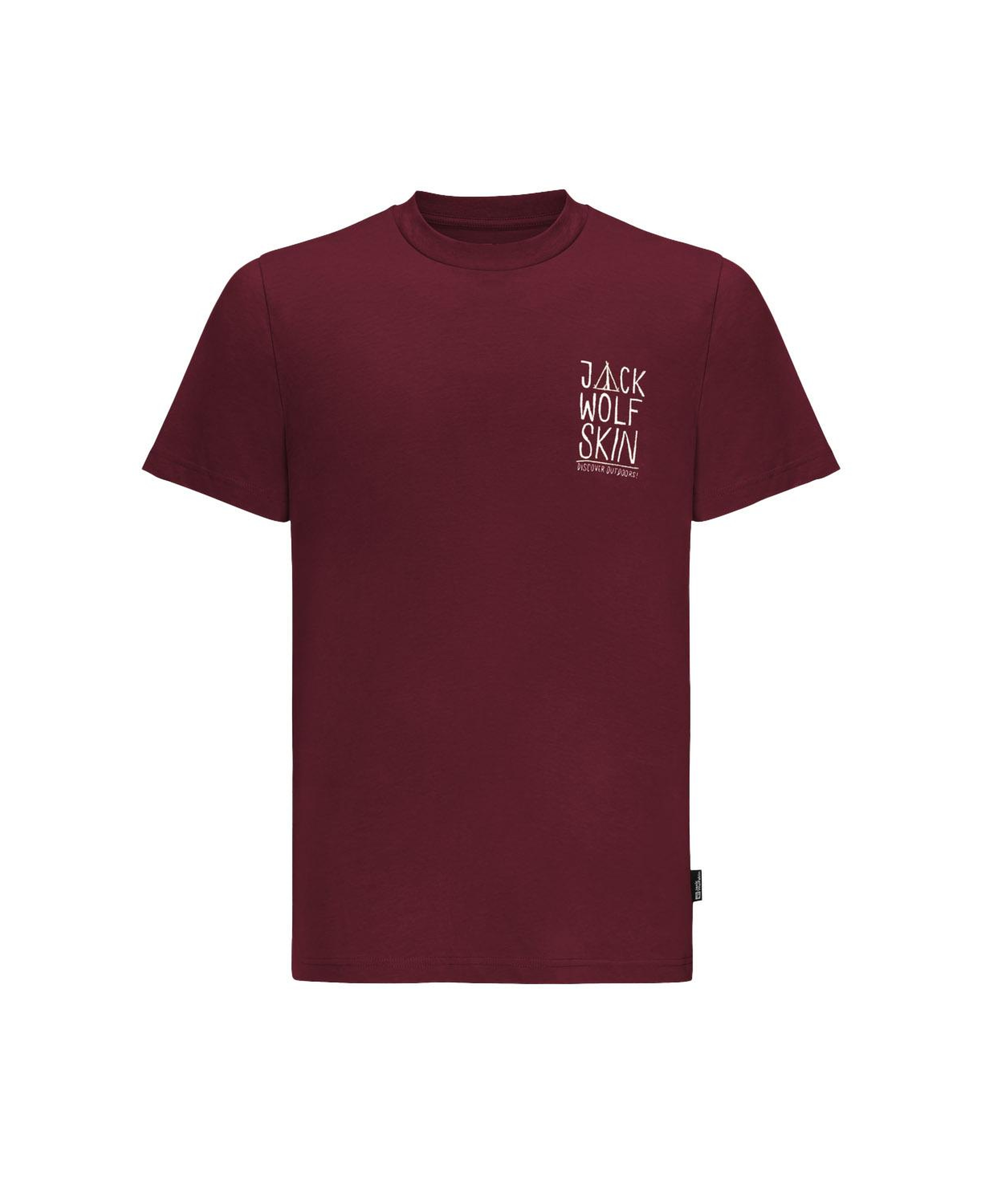 Jack Wolfskin Jack Tent T Erkek Kırmızı Tişört
