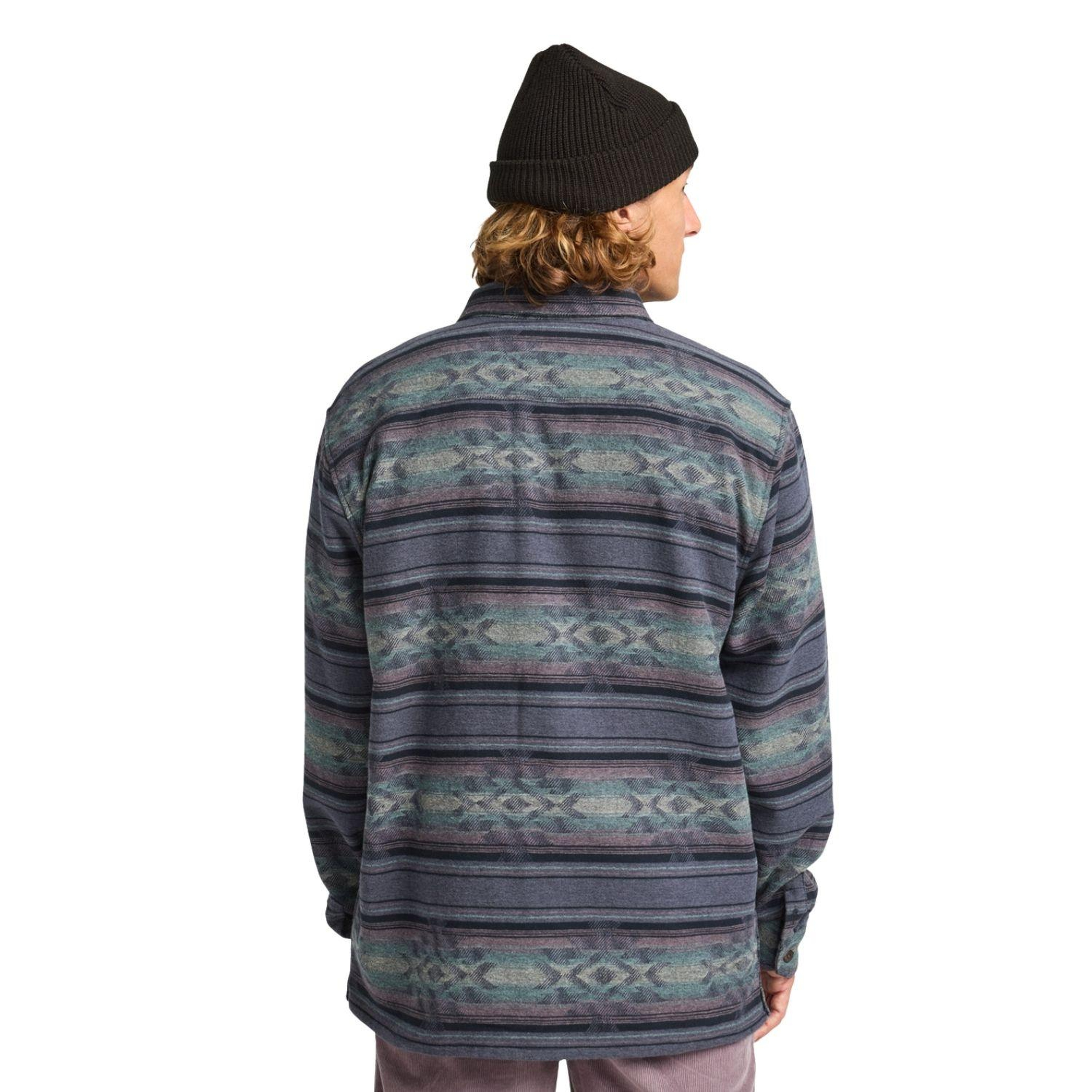 Billabong Offshore Jacquard Flannel Erkek Mavi Gömlek