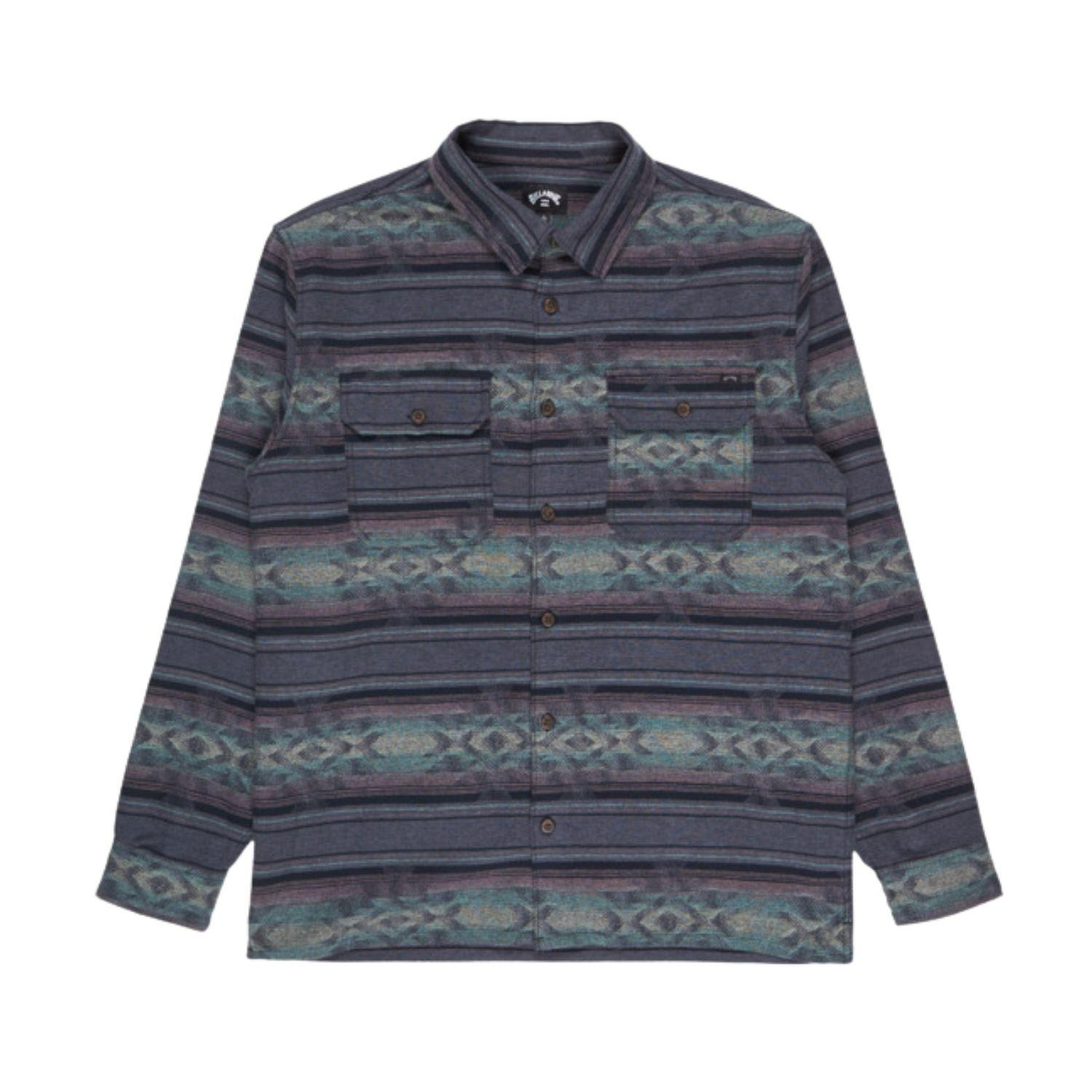 Billabong Offshore Jacquard Flannel Erkek Mavi Gömlek