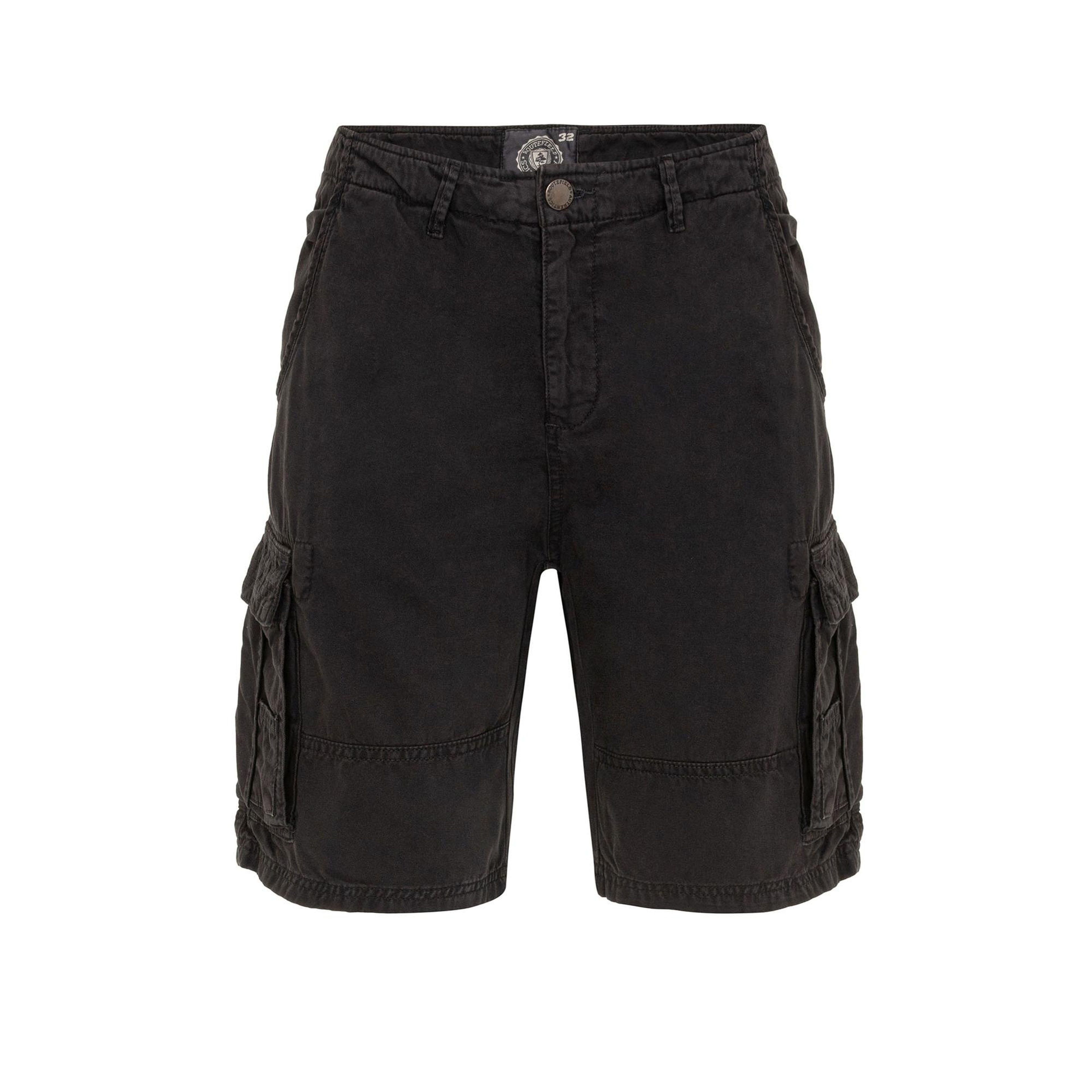 Routefield Erkek Kargo Şort Clints Siyah