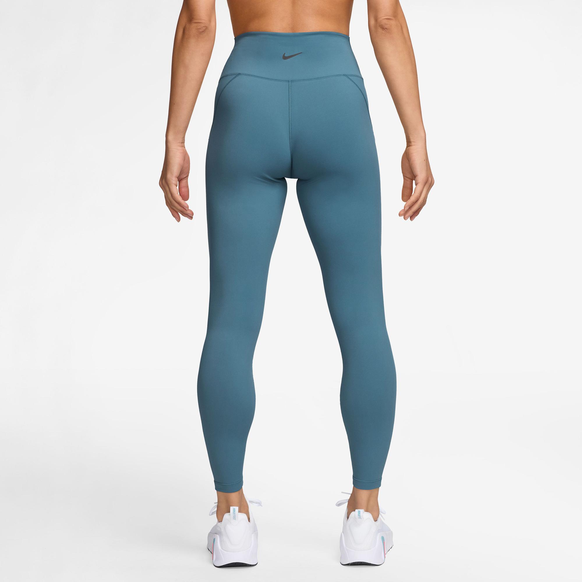 Nike One Dri-Fit Kadın Mavi Tayt