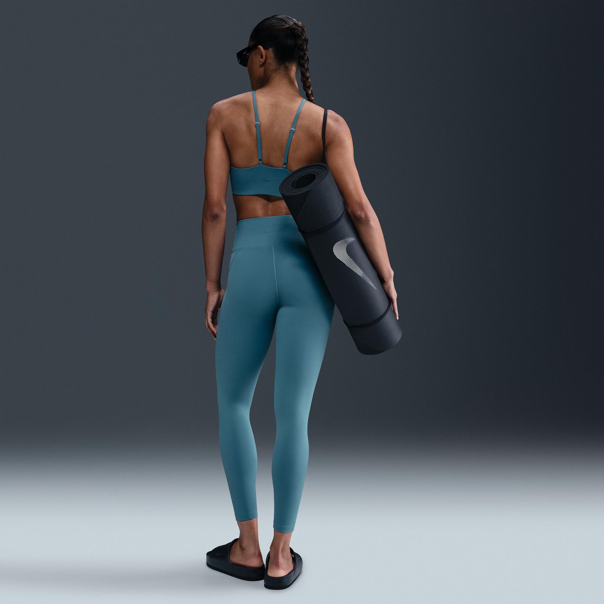 Nike One Dri-Fit Kadın Mavi Tayt