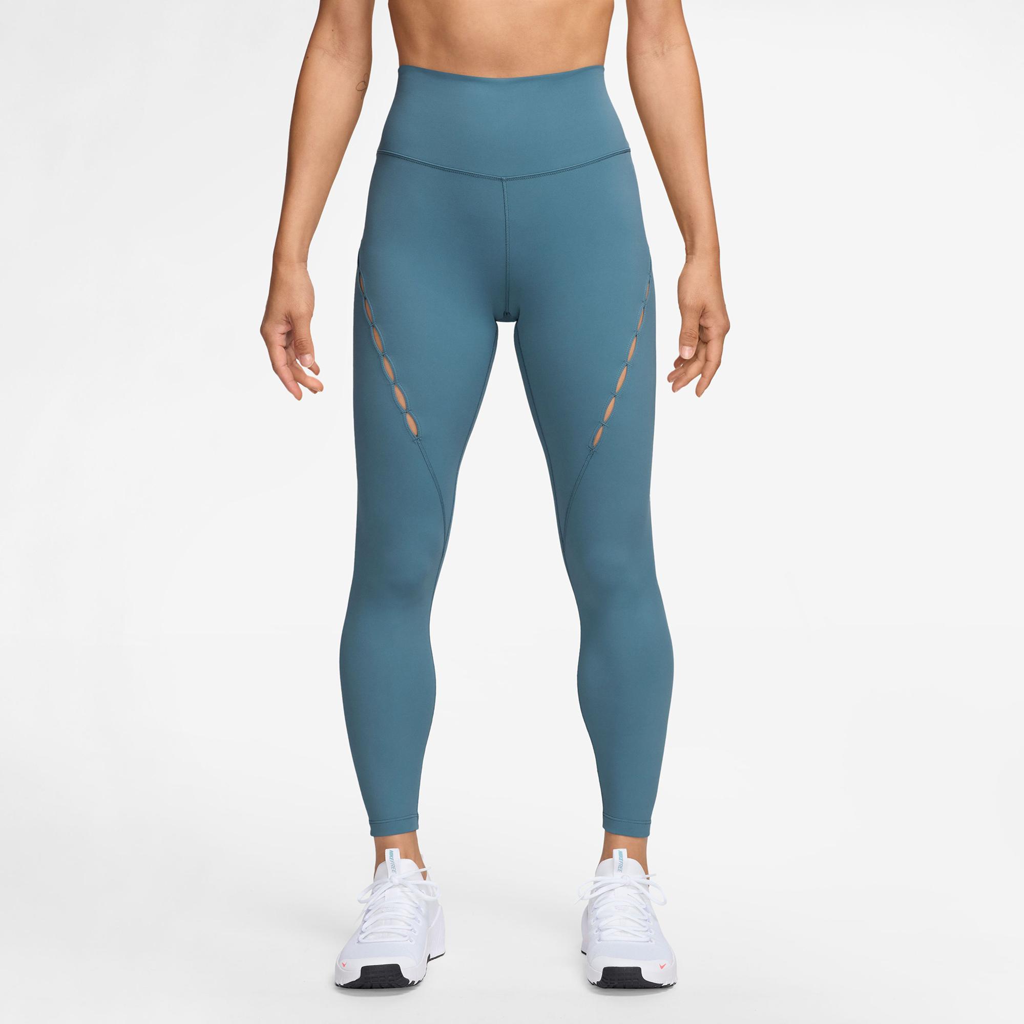 Nike One Dri-Fit Kadın Mavi Tayt